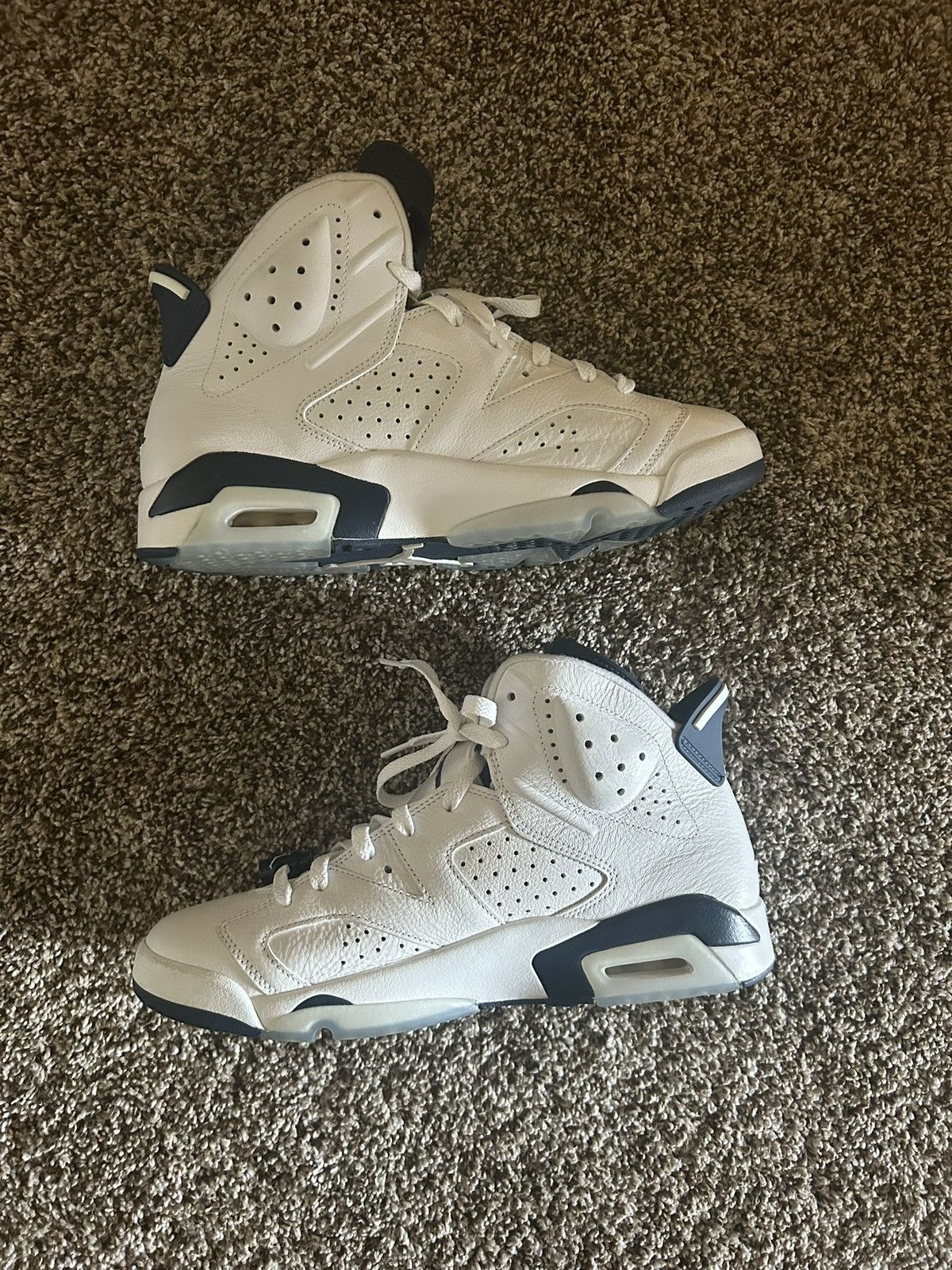 Jordan Brand Air Jordan 6 Retro Midnight Navy Size US 10.5 / EU 43-44 - 6 Thumbnail
