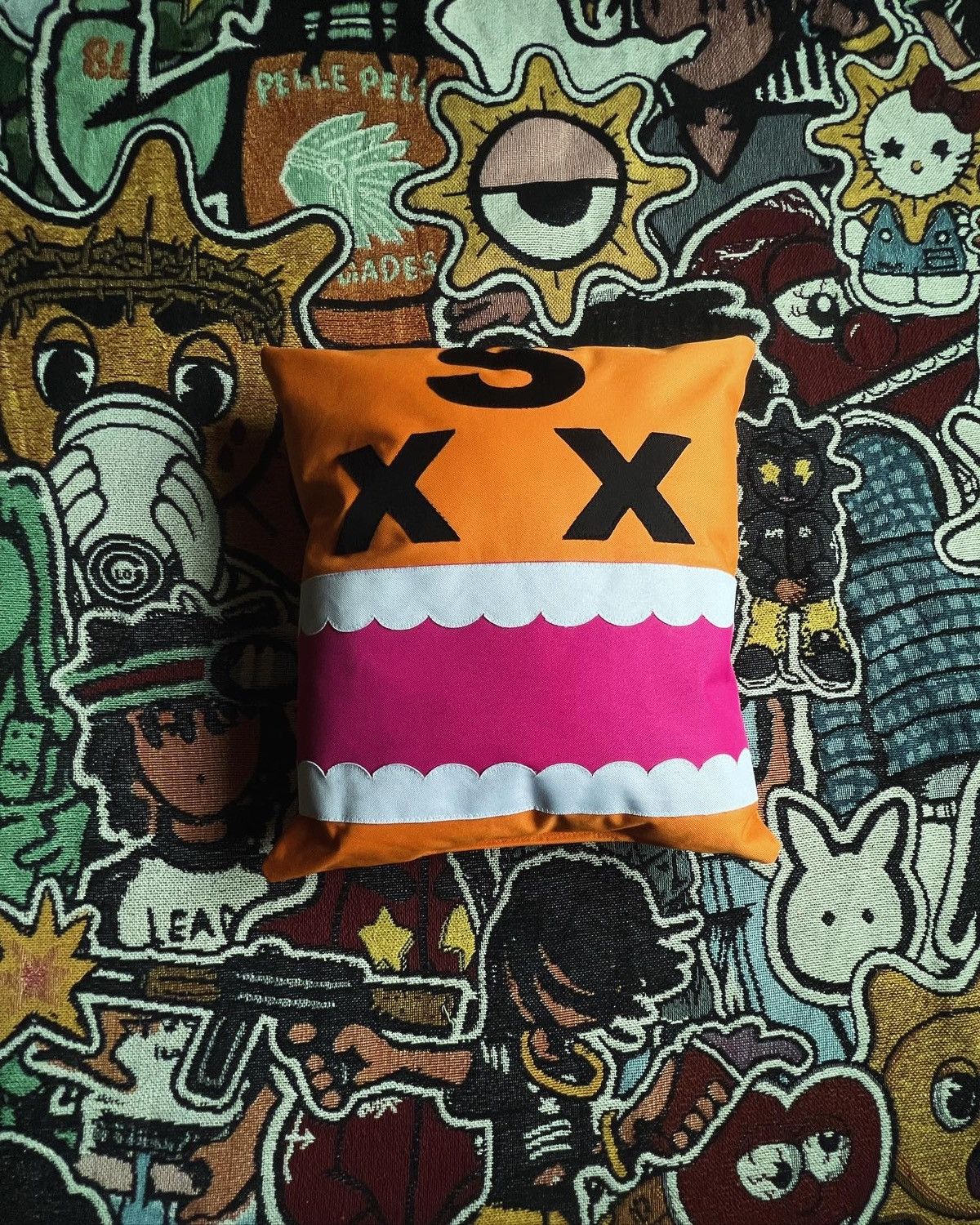 image of Sukamii Orange Chomper Pillow, Men's