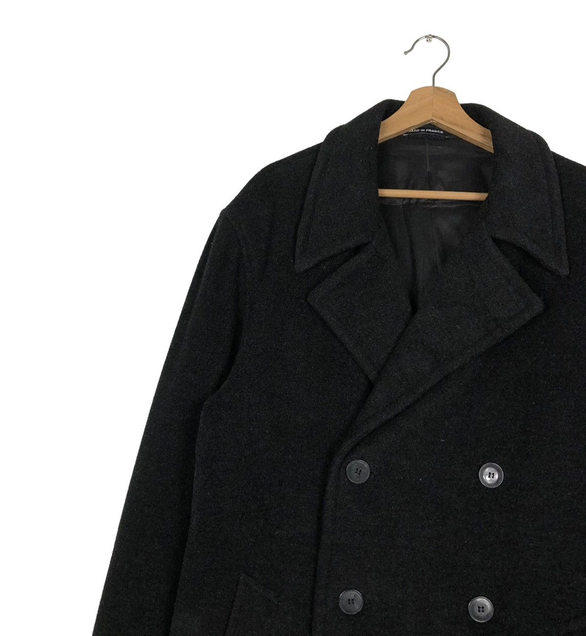 agnes b. 🔥VINTAGE WOOL HEAVY JACKET AGNES B. MADE IN FRANCE Size US M / EU 48-50 / 2 - 5 Thumbnail
