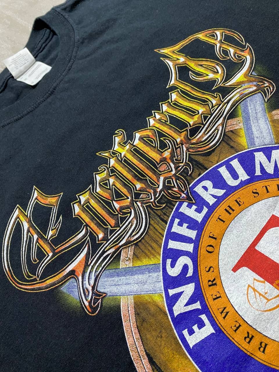 Band Tees × Vintage Vintage 00s Ensiferum (Machine Head Children of Bodom) Size US M / EU 48-50 / 2 - 5 Thumbnail