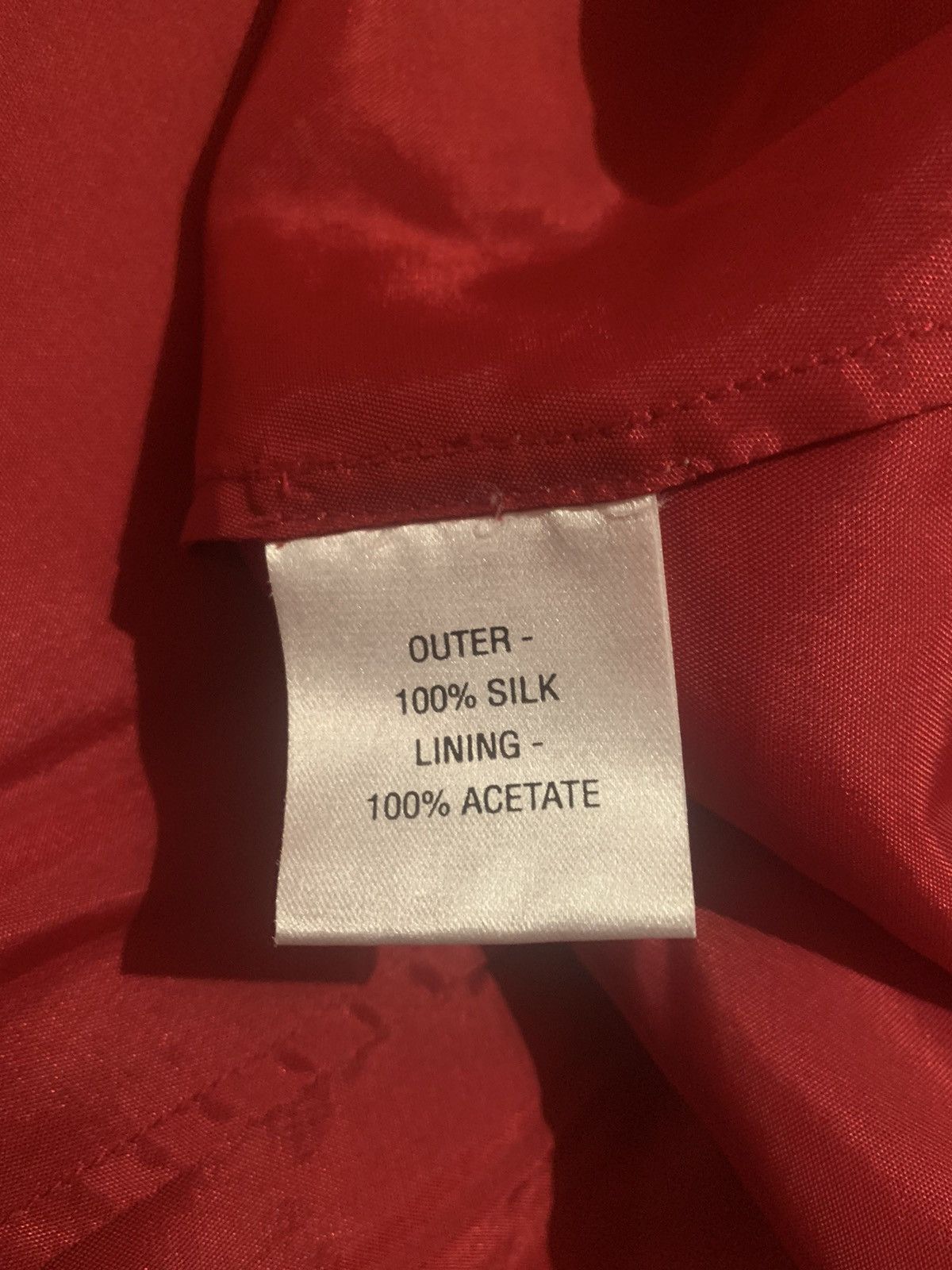 LK Bennett LK Bennett Silk Red Cocktail Dress Size M / US 6-8 / IT 42-44 - 4 Thumbnail