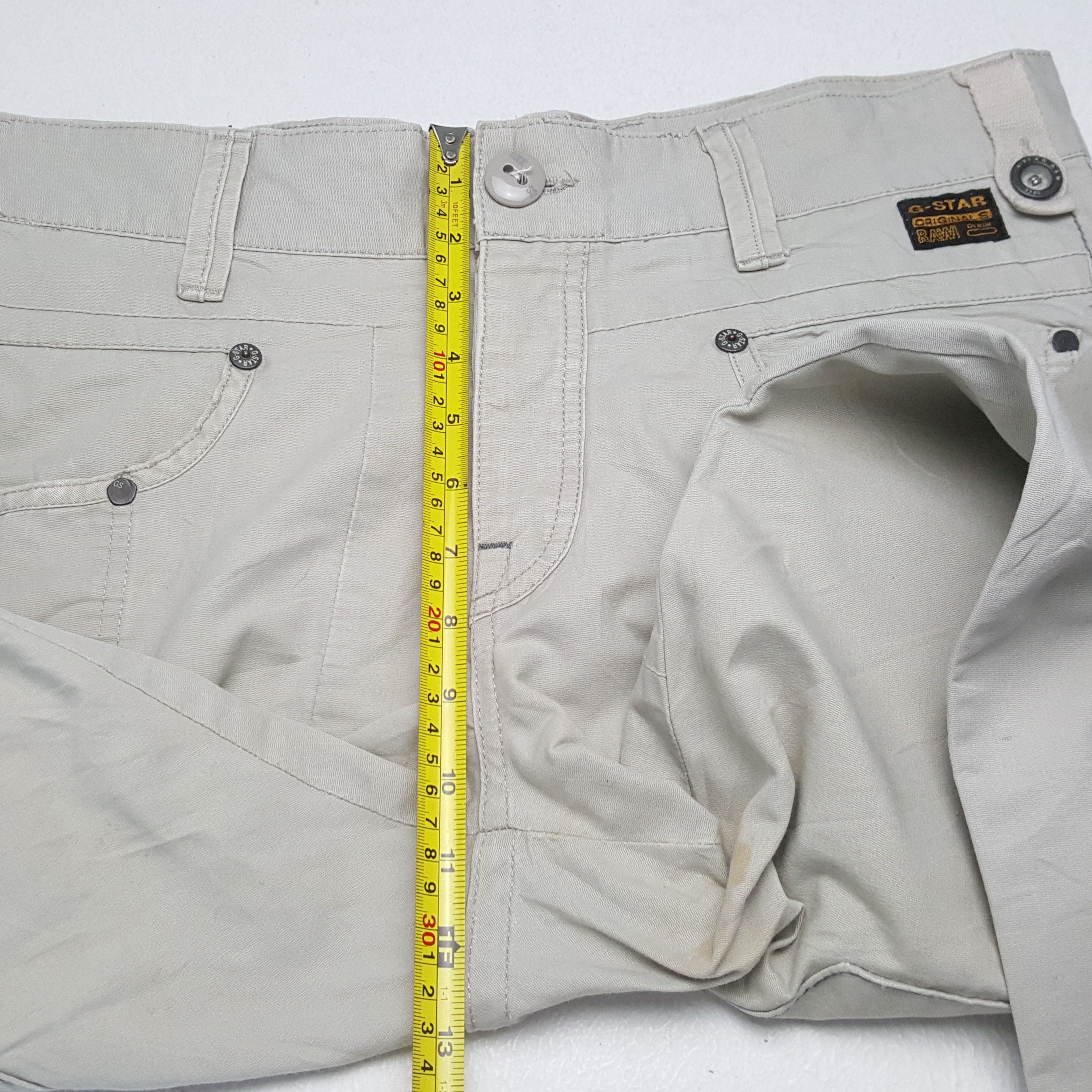 G-Star × Vintage Vintage G-STAR RAW Japanese Brand Streetwear Style Pants Size US 36 / EU 52 - 8 Thumbnail