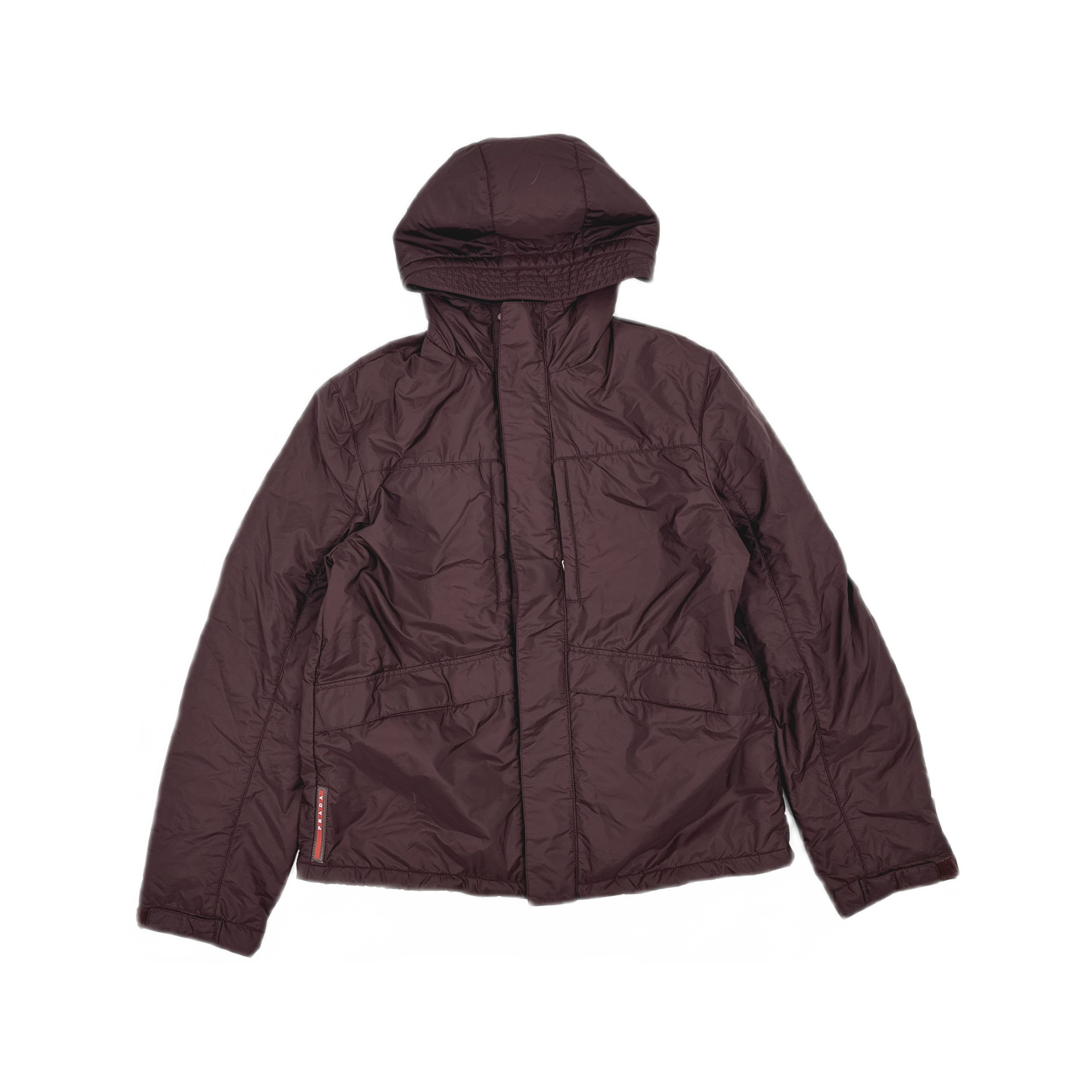 Prada Prada Logo Patch Hooded Jacket Size 48 Size US M / EU 48-50 / 2 - 1 Thumbnail