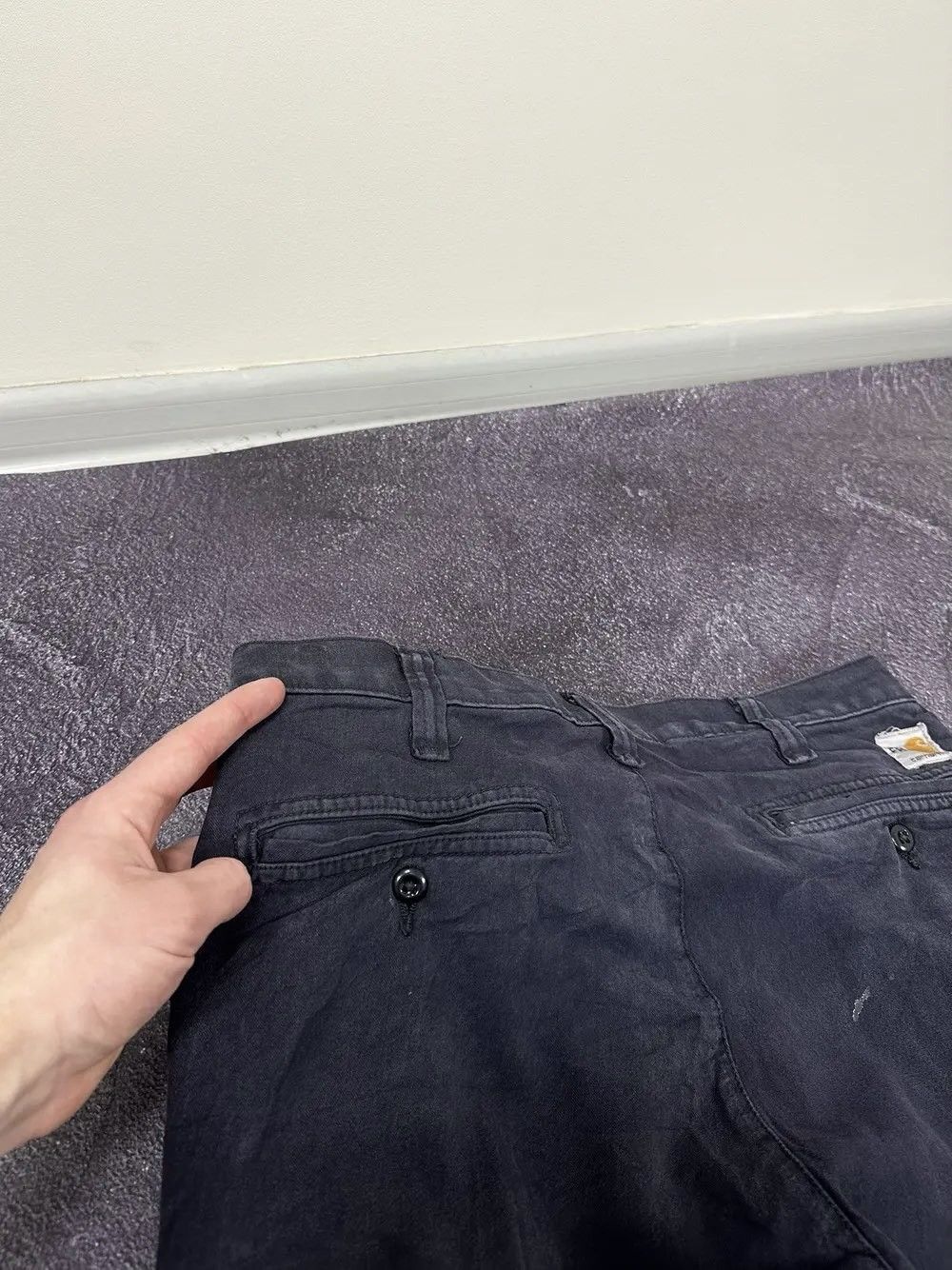 Carhartt Vintage Carhartt Cargo USA Flame Resistant Opium Work Pants Size US 32 / EU 48 - 9 Thumbnail
