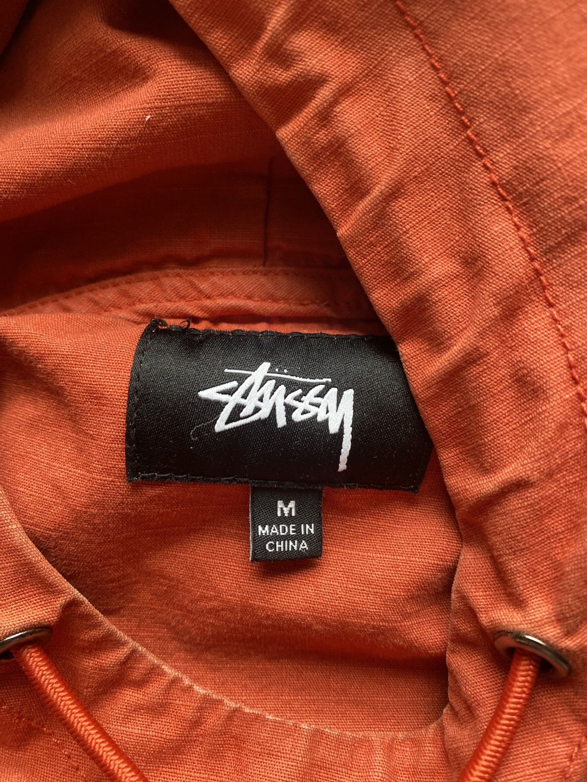 Stussy Stussy pull over - canvas style hoodie Size US M / EU 48-50 / 2 - 7 Thumbnail