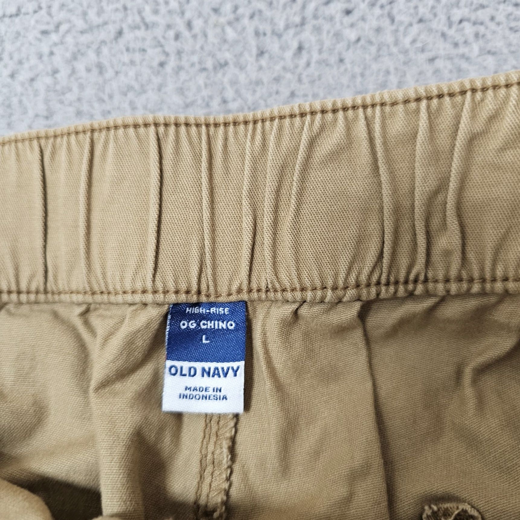 Old Navy Old Navy Pants Womens Large Khaki High Rise OG Chino Ankle Stretch Casual New Size 36" / US 14 / IT 50 - 5 Thumbnail