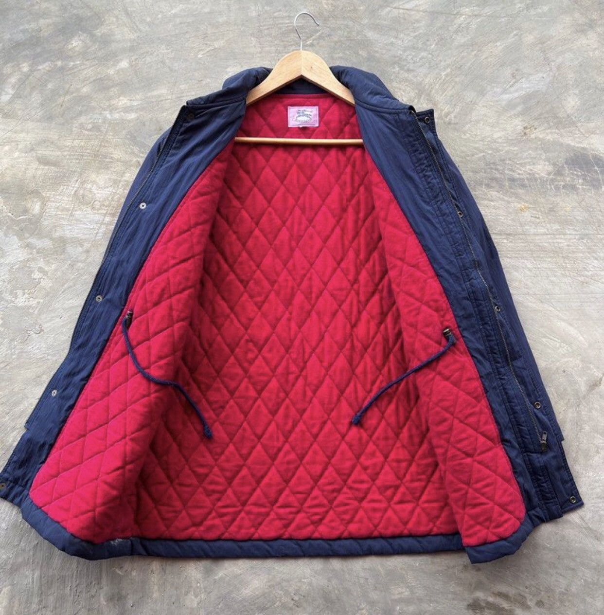 Burberry Vintage Burberrys Embroidery Logo Lined Quilted Jacket Size US M / EU 48-50 / 2 - 12 Thumbnail