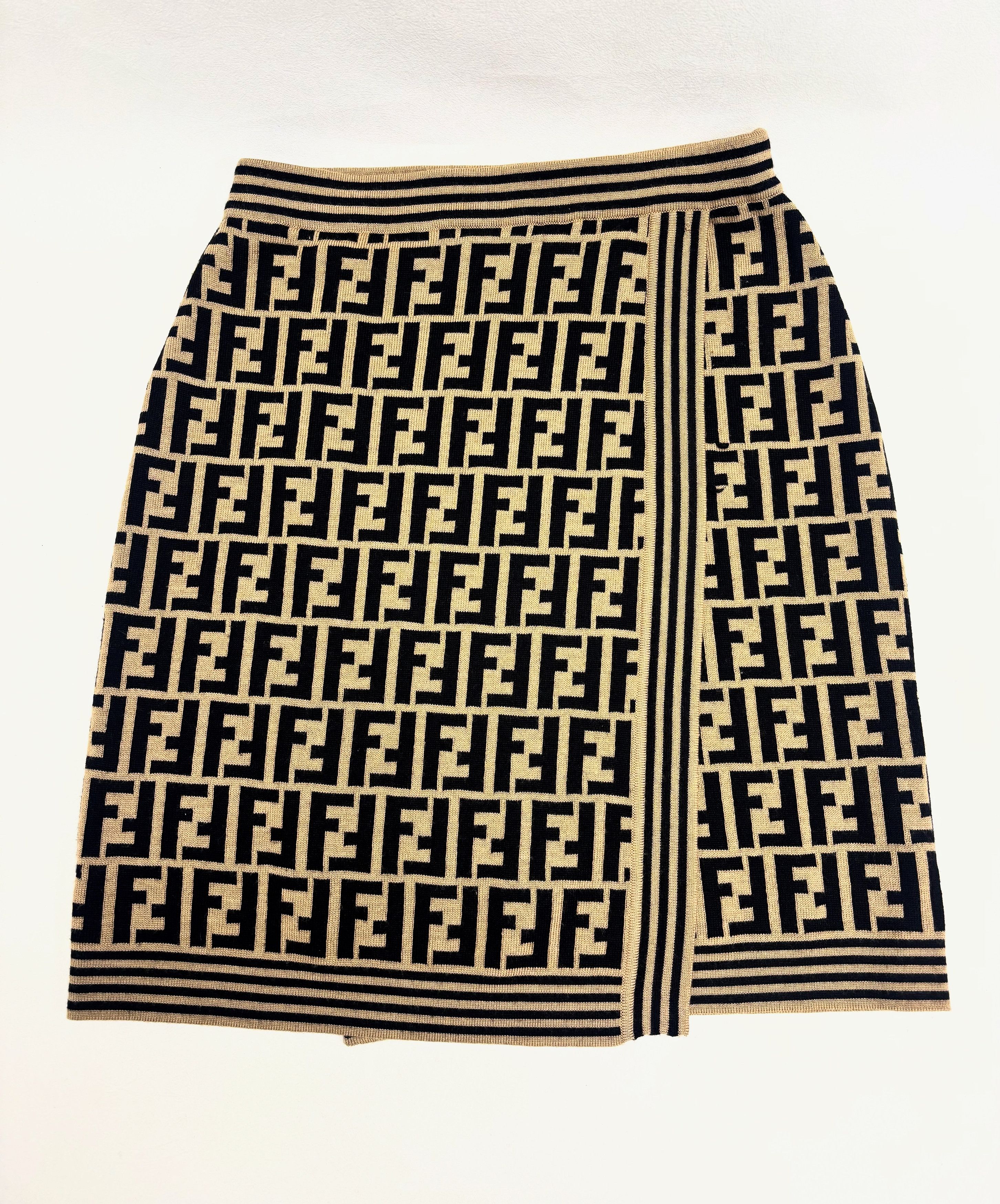 Fendi Jupe laine Zucca Size ONE SIZE - 1 Thumbnail