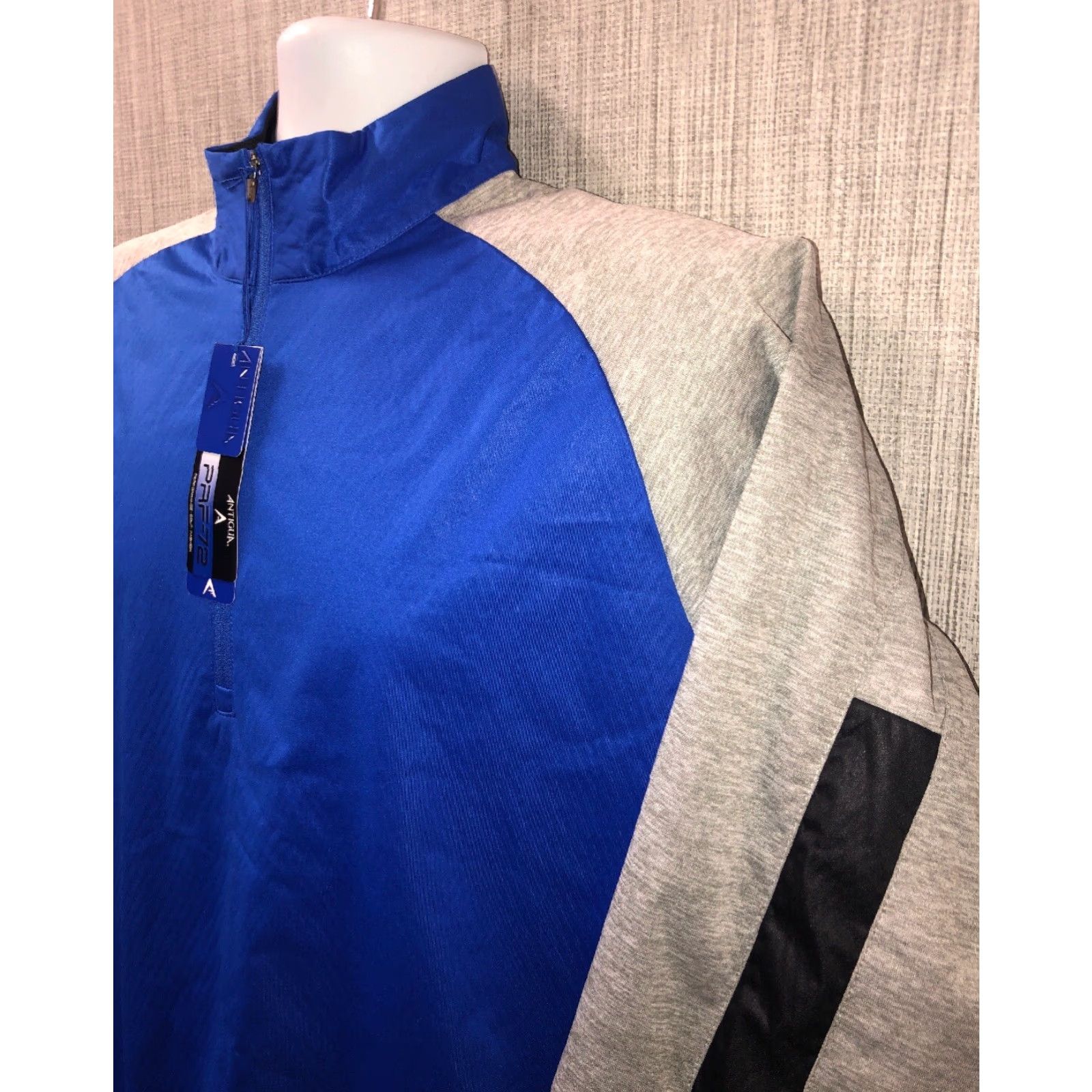 Vintage Antigua Jacket 1/2 Zip Pullover Mens Blue Size M NEW Size US M / EU 48-50 / 2 - 2 Thumbnail