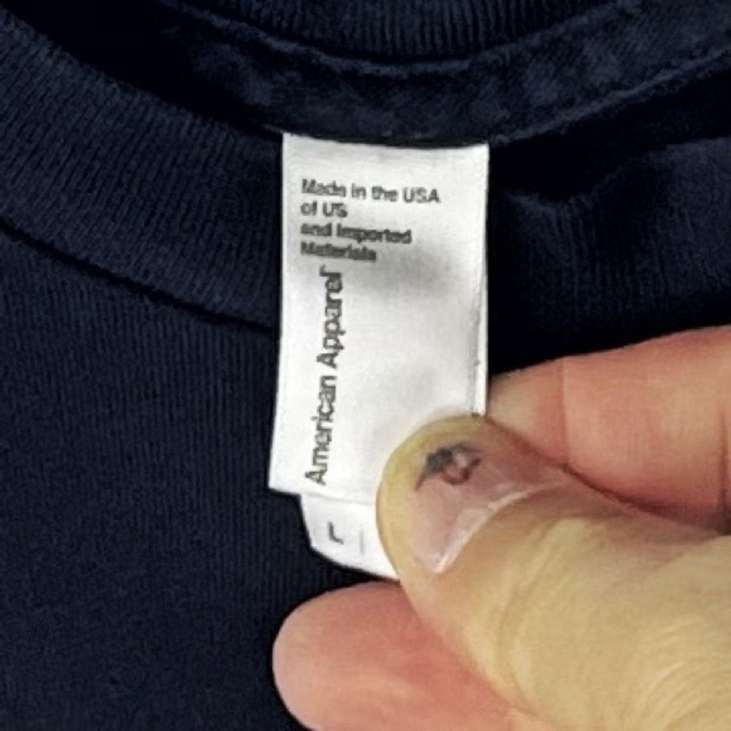 American Apparel AMERICAN APPAREL CARNEGIE Men's Black Graphic T-shirt L Size US L / EU 52-54 / 3 - 5 Thumbnail