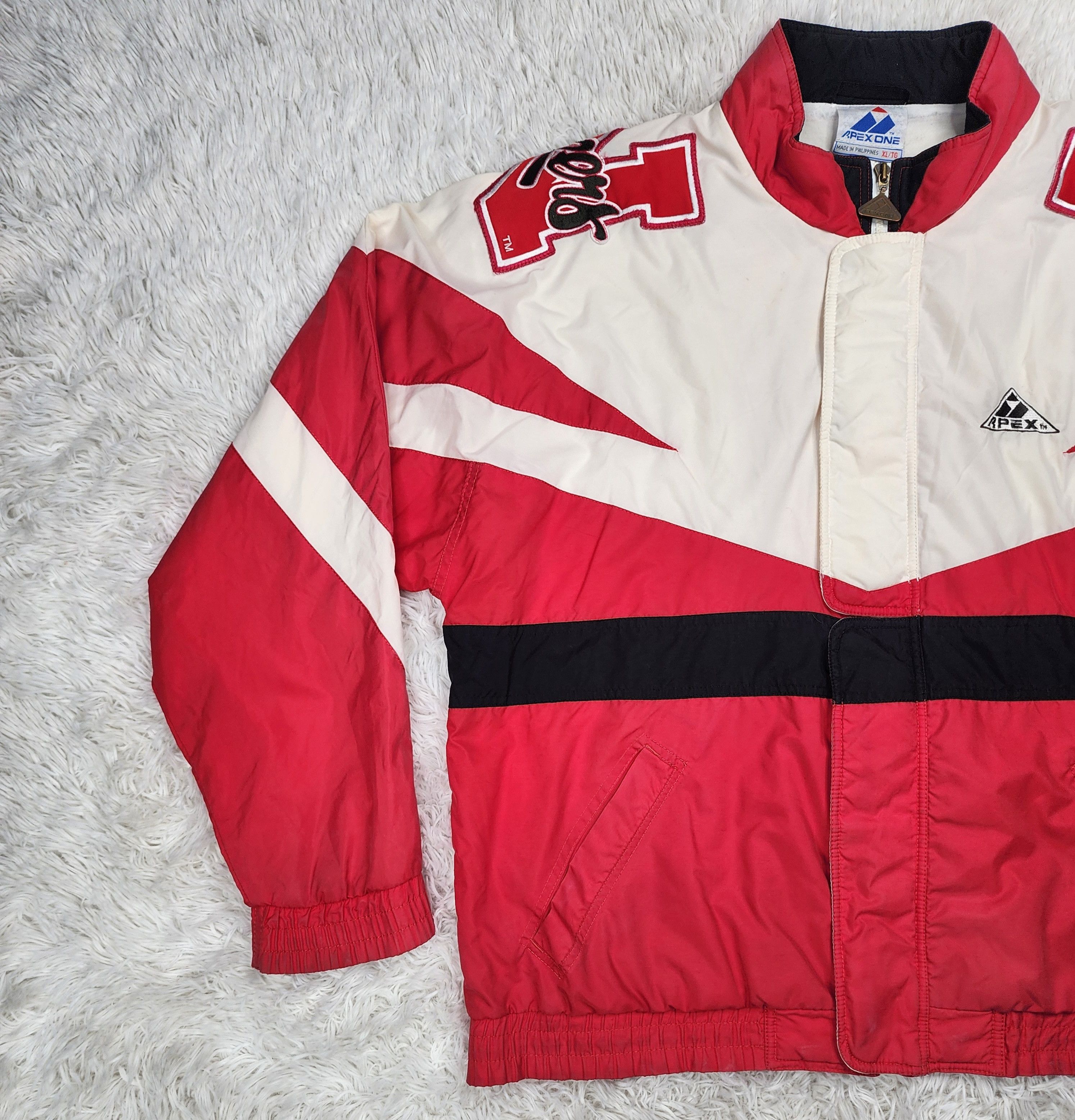 Apex One Vintage Apex one Nebraska Cornhuskers windbreaker jacket Size US XL / EU 56 / 4 - 3 Thumbnail