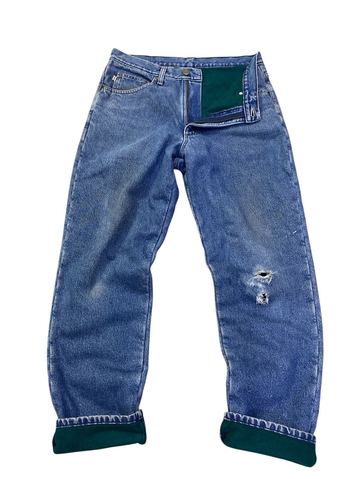 L.L. Bean × Vintage Vintage L.L Bean Blanket Lined Denim Size US 33 - 1 Thumbnail