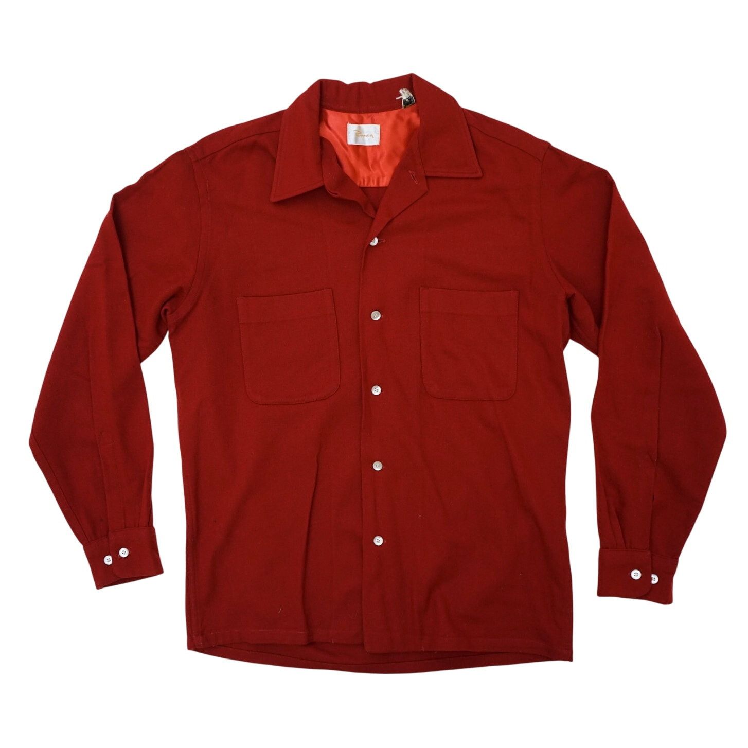 Vintage JC Penney Towncraft Long Sleeve Shirt Mens Medium