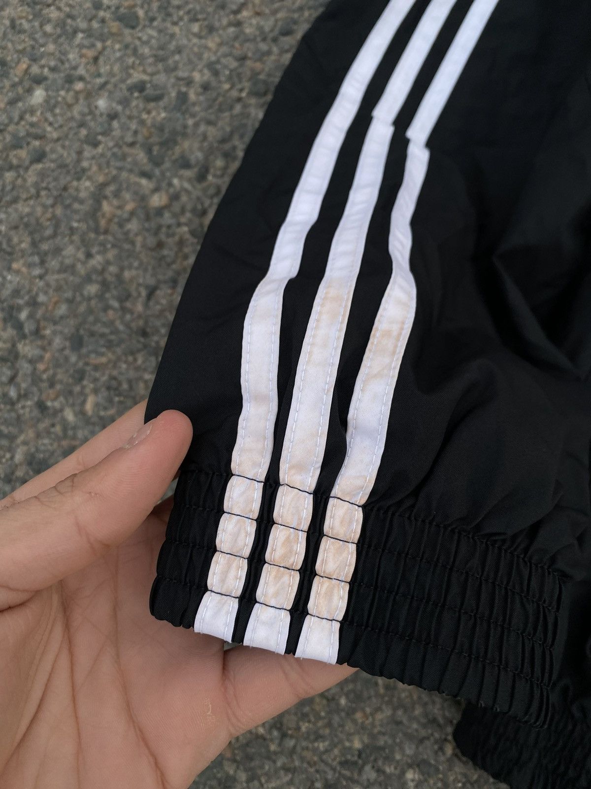 Adidas × Vintage Mens Vintage Adidas sport suit stripes pants track jacket Size US L / EU 52-54 / 3 - 4 Thumbnail