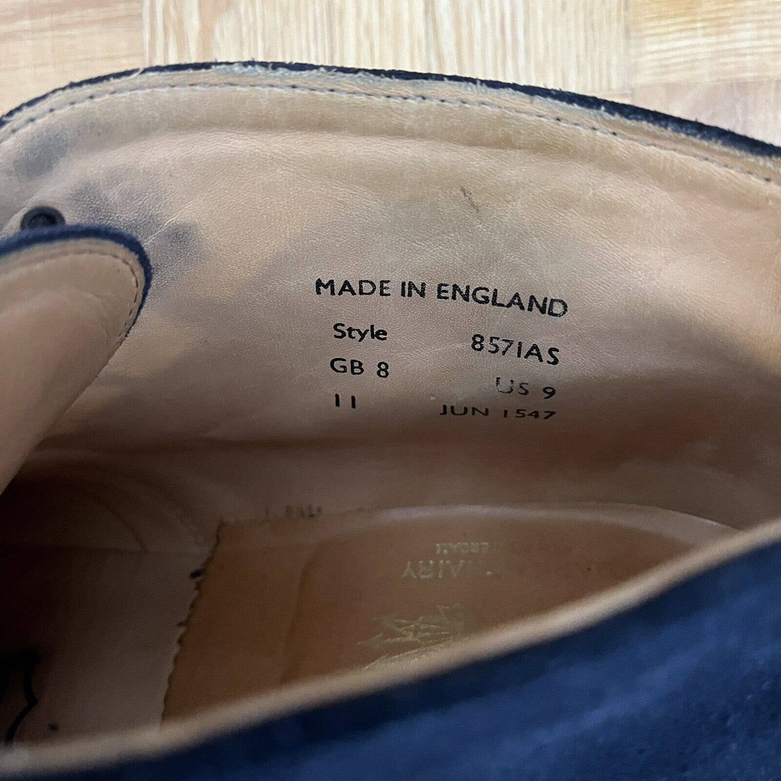 Mark McNairy Mark McNairy New Amsterdam Blue suede chukka boots crepe Size US 9 / EU 42 - 9 Thumbnail