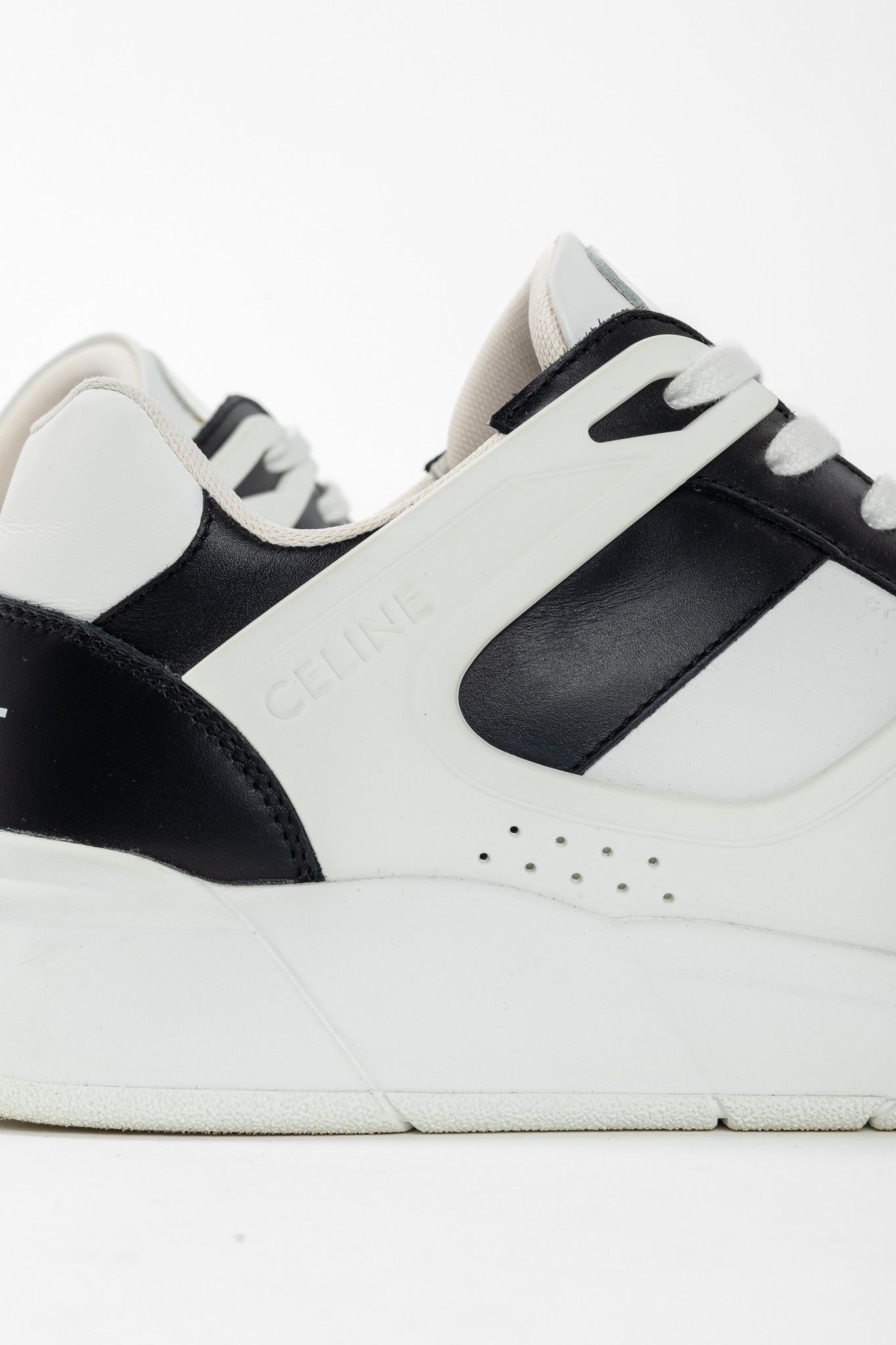 Celine Celine CT-07 Calfskin Low Lace-Up Trainers Size US 10.5 / EU 43-44 - 8 Thumbnail