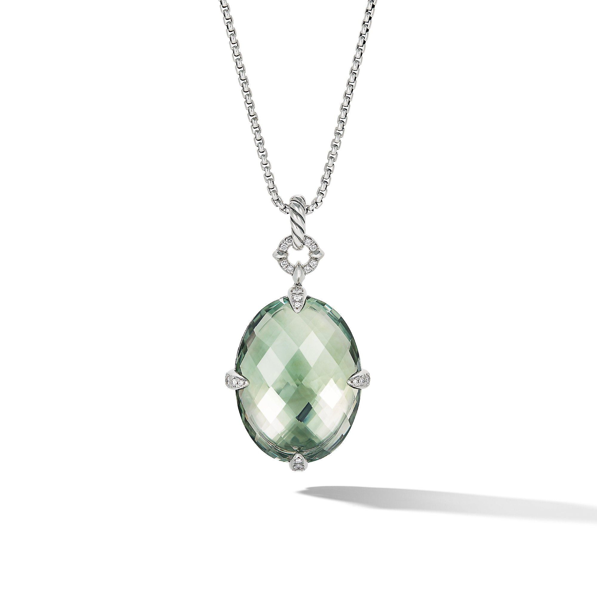 David Yurman o1w1db10325 Chatelaine Pendant Necklace with Diamonds Size ONE SIZE - 1 Thumbnail