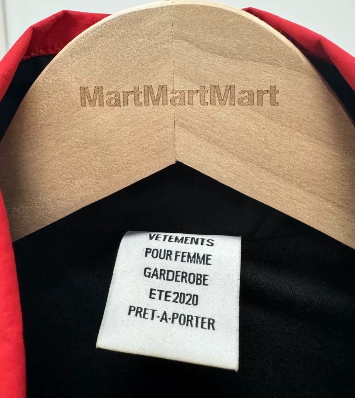 Vetements Vetements 20SS Black and Red Jacket2412-Nextarrow Size US S / EU 44-46 / 1 - 6 Thumbnail
