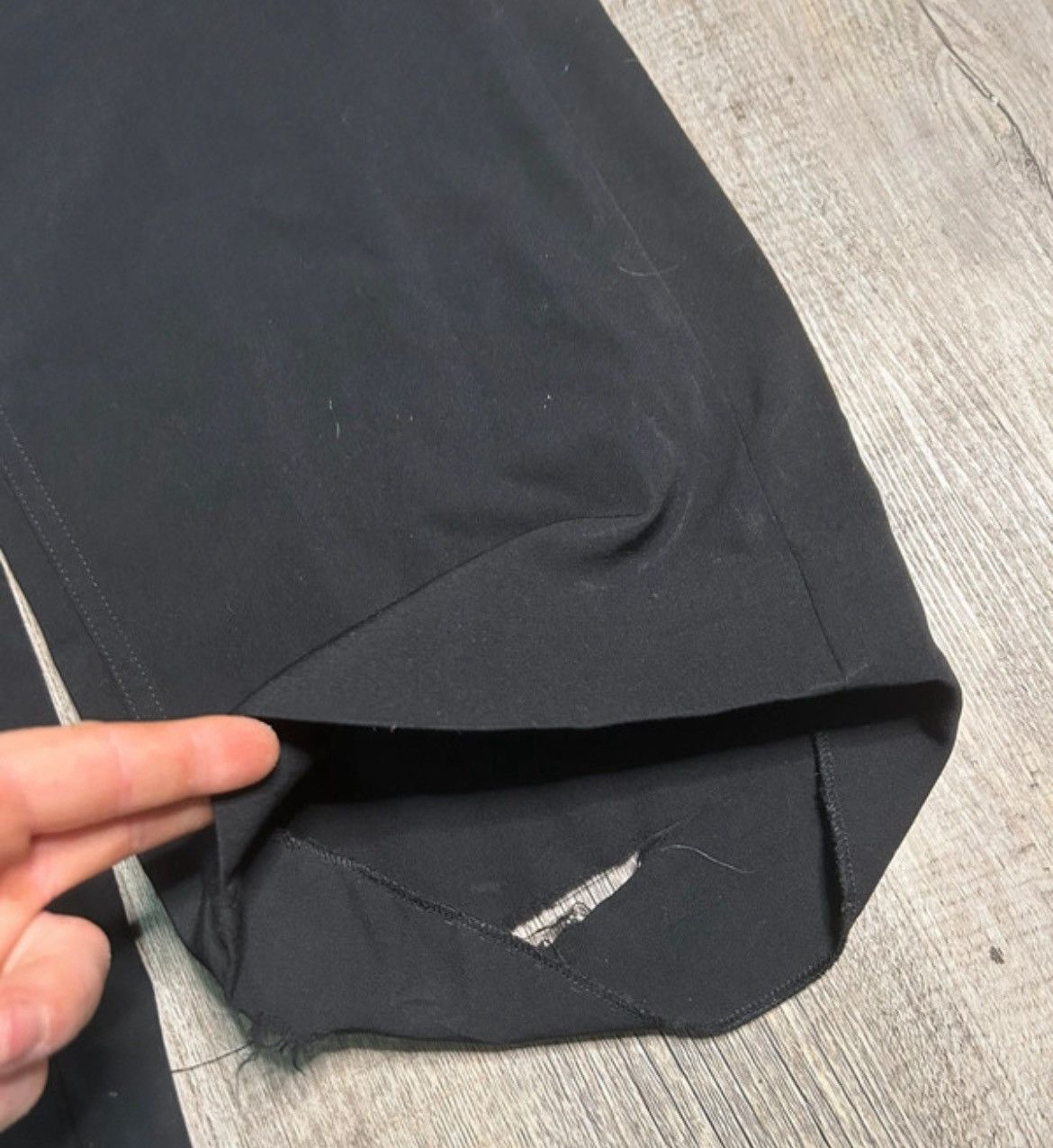 Balenciaga Sample Balenciaga wide suit Pants in Black Size US 30 / EU 46 - 4 Thumbnail