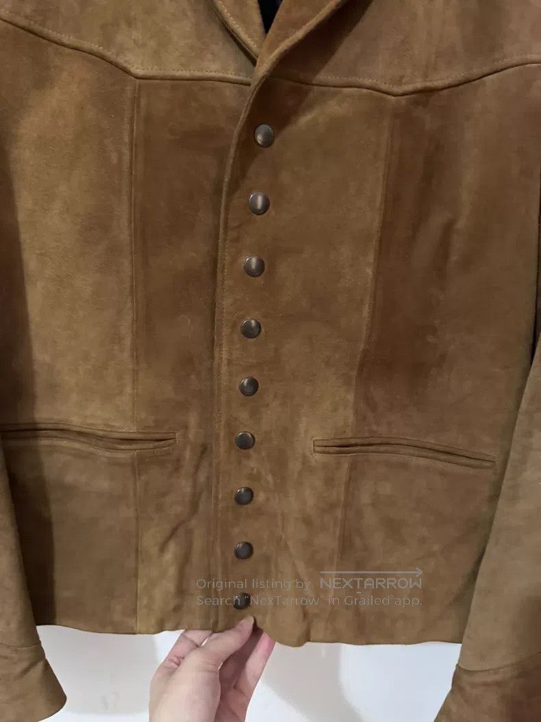 Saint Laurent Paris Saint Laurent Paris Brown Nine Button Cowhide Suede Jacket Size US S / EU 44-46 / 1 - 3 Thumbnail