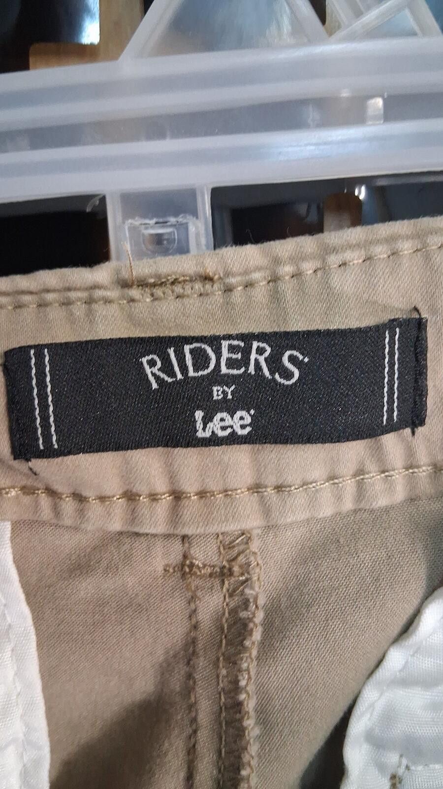 Lee Riders by Lee Khaki Pants Size 14 Long Bootcut Stretch Size ONE SIZE - 3 Thumbnail