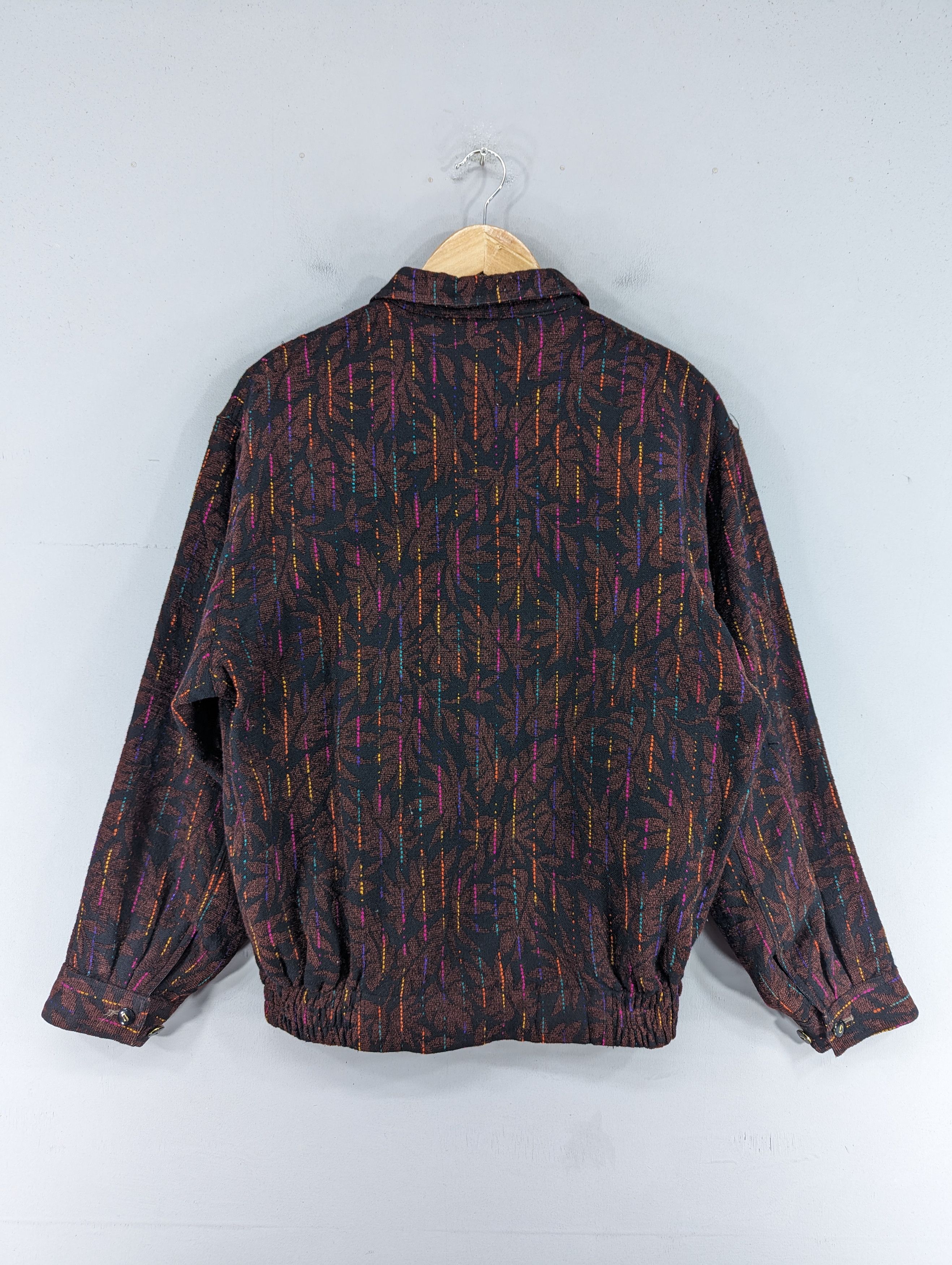 Japanese Brand Vintage Ji-Ma Pro Japanese Brand Mohair Bomber Jacket Size US M / EU 48-50 / 2 - 14 Thumbnail