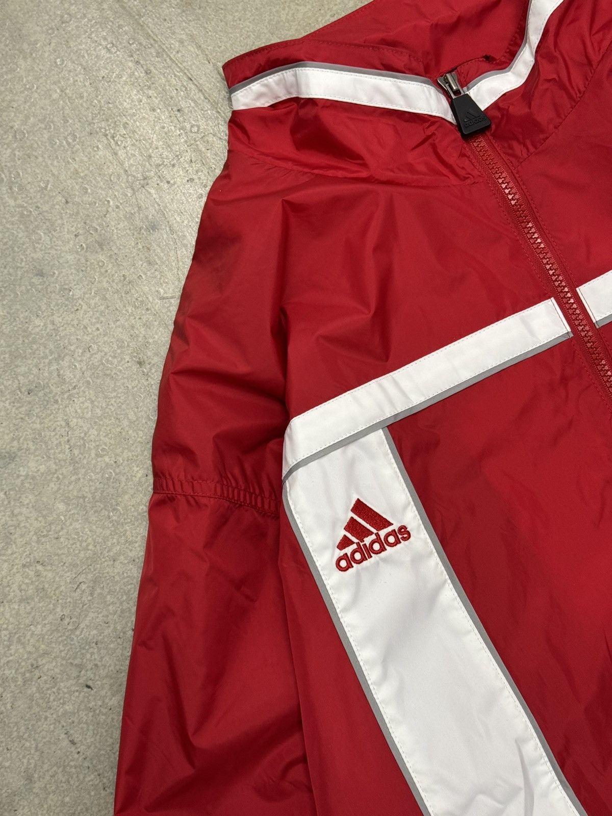 Adidas Vintage Adidas Windbreaker Size US XL / EU 56 / 4 - 3 Thumbnail