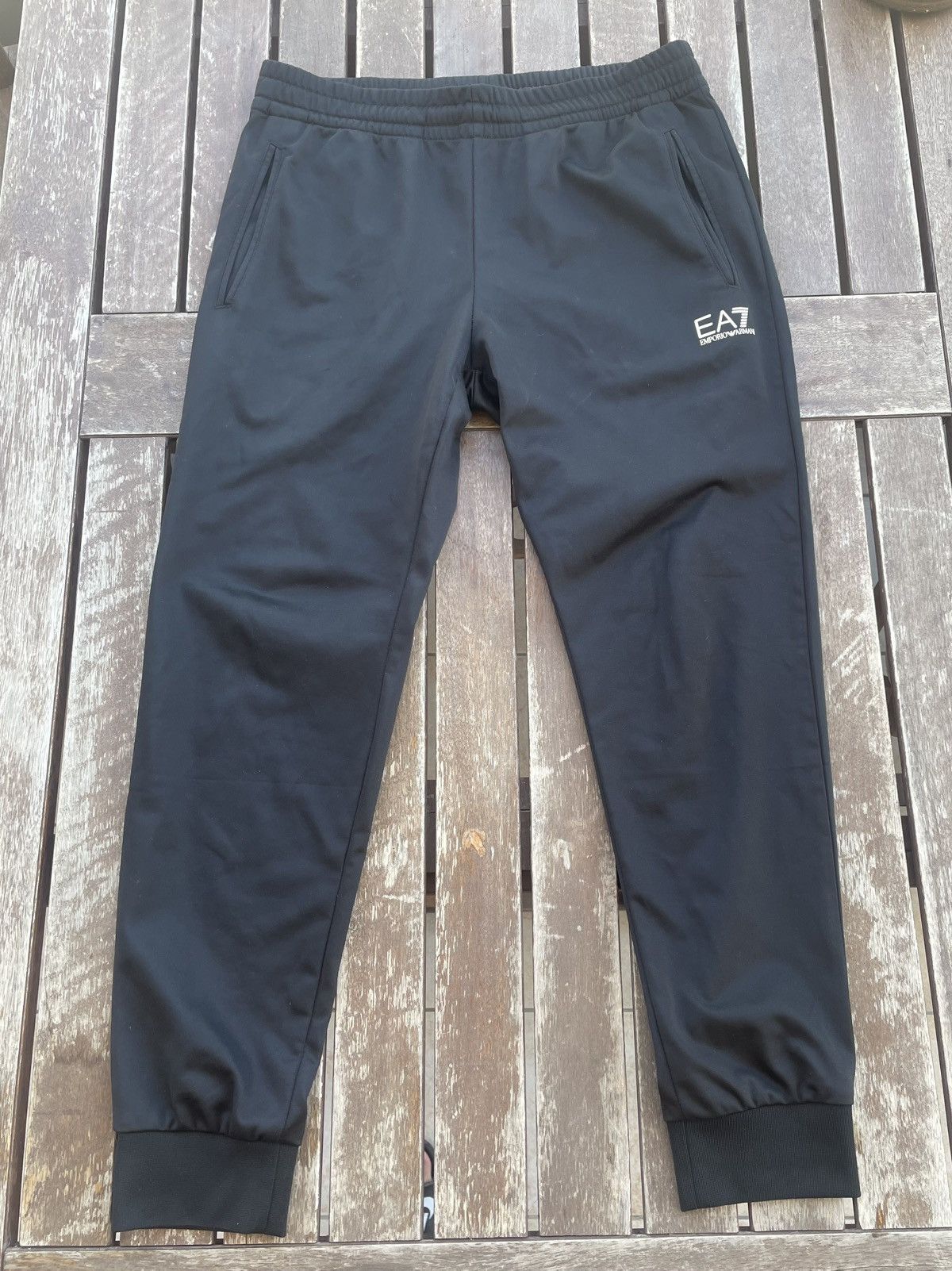 Emporio Armani Emporio Armani Black Pants Size US 31 - 1 Thumbnail