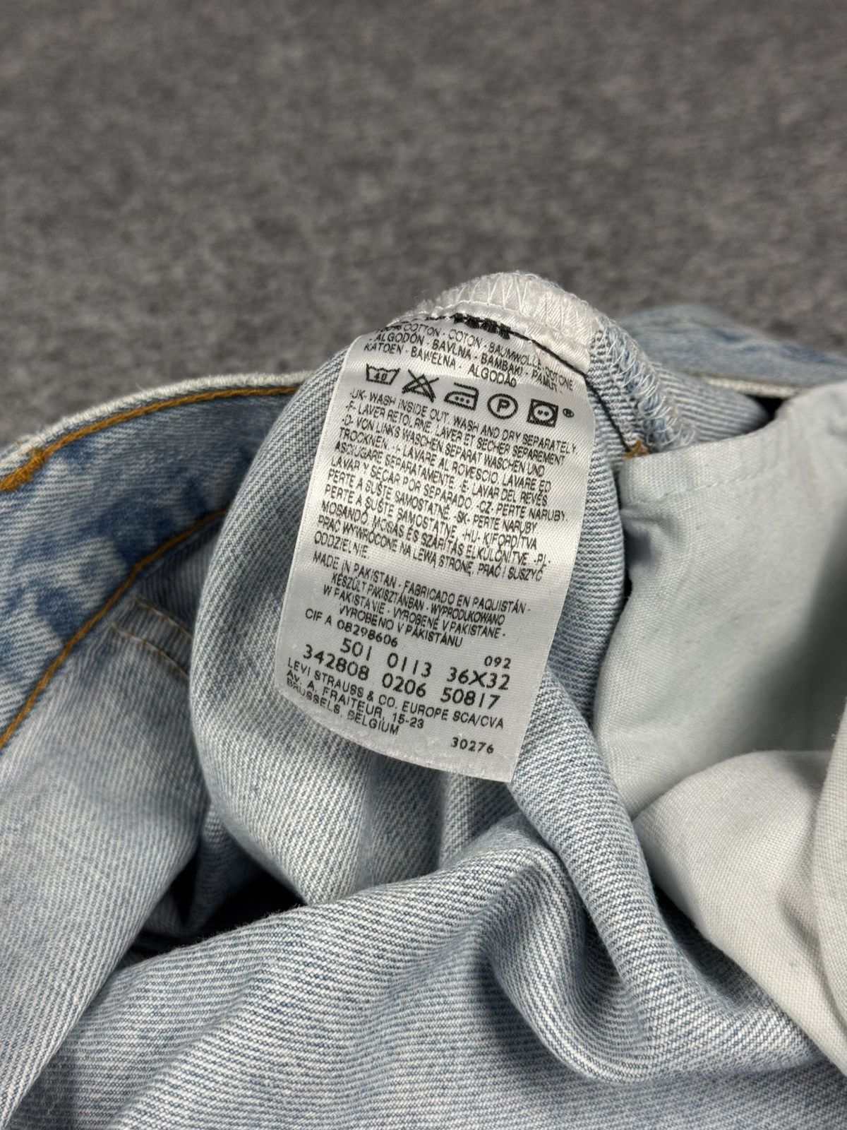 Levi's × Levi's Vintage Clothing × Vintage Vintage Levis 501 denim jeans Size US 34 / EU 50 - 10 Thumbnail