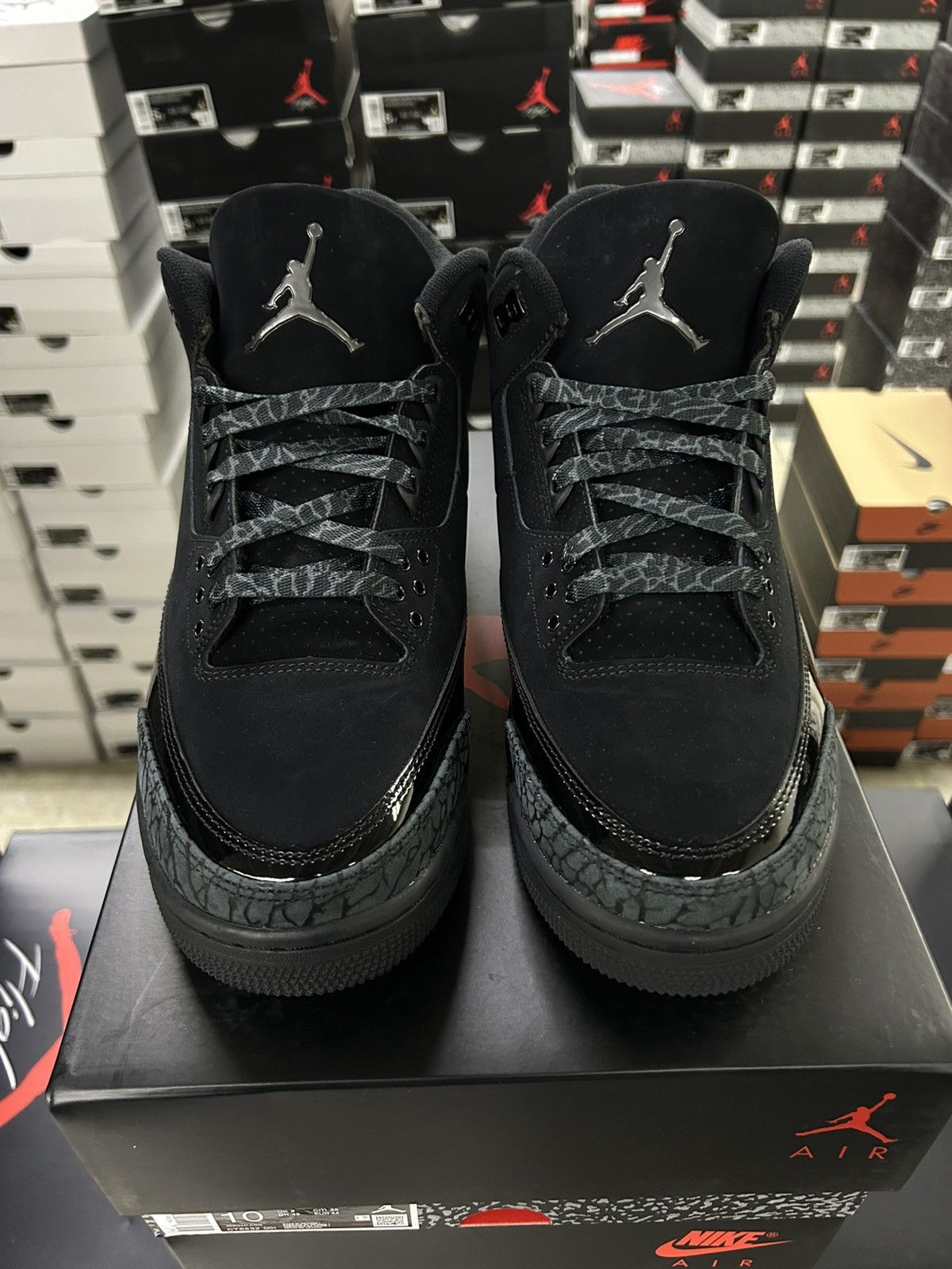 Jordan Brand Jordan 3’s Black Cat 2025 Size US 10 / EU 43 - 1 Thumbnail