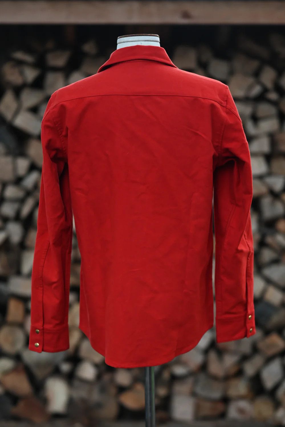 Ship John 💚 Ship John Jerry Shirt Heirloom Red Moleskin Medium NEW Size US M / EU 48-50 / 2 - 4 Thumbnail