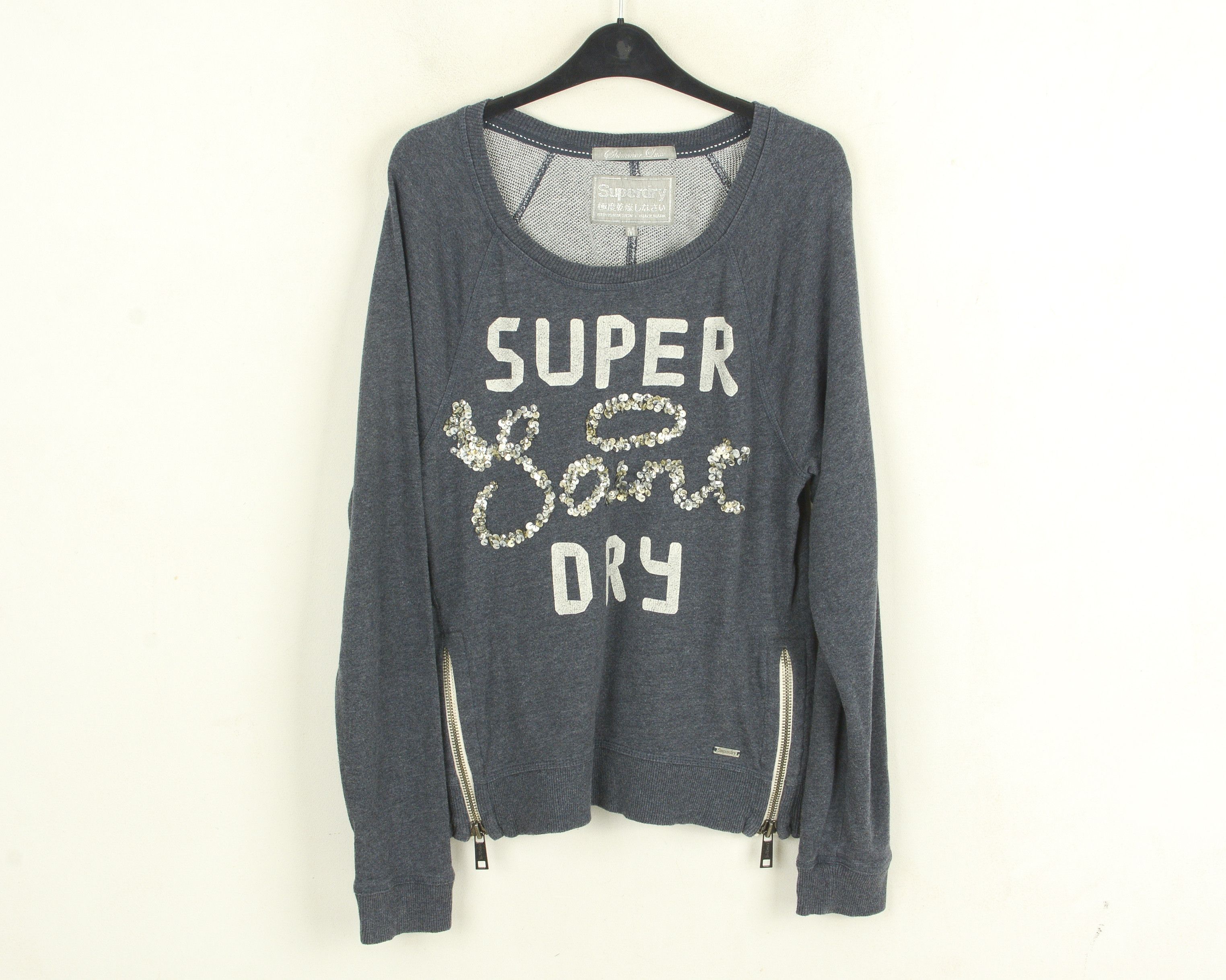 Superdry Shimmer Luxe Women M Jumper Pullover Sweatshirt Sweater Size M / US 6-8 / IT 42-44 - 1 Thumbnail