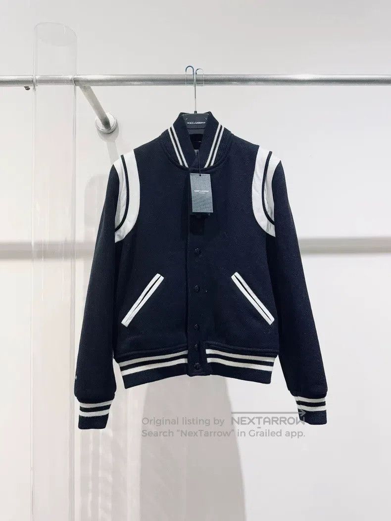 Saint Laurent Paris Saint Laurent Paris Baseball Jacket Size M / US 6-8 / IT 42-44 - 1 Thumbnail