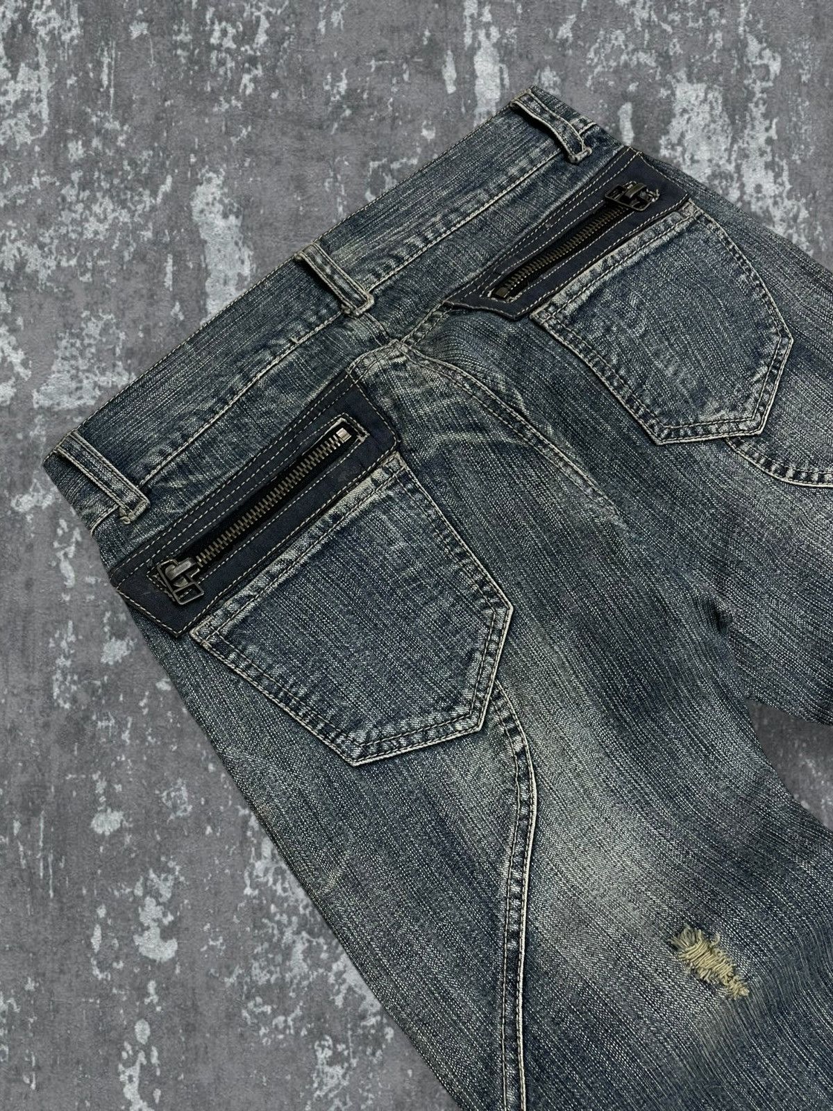 In The Attic Vintage Rare 1990s Japan Designer In The Attic Flared Grunge Size US 30 / EU 46 - 11 Thumbnail
