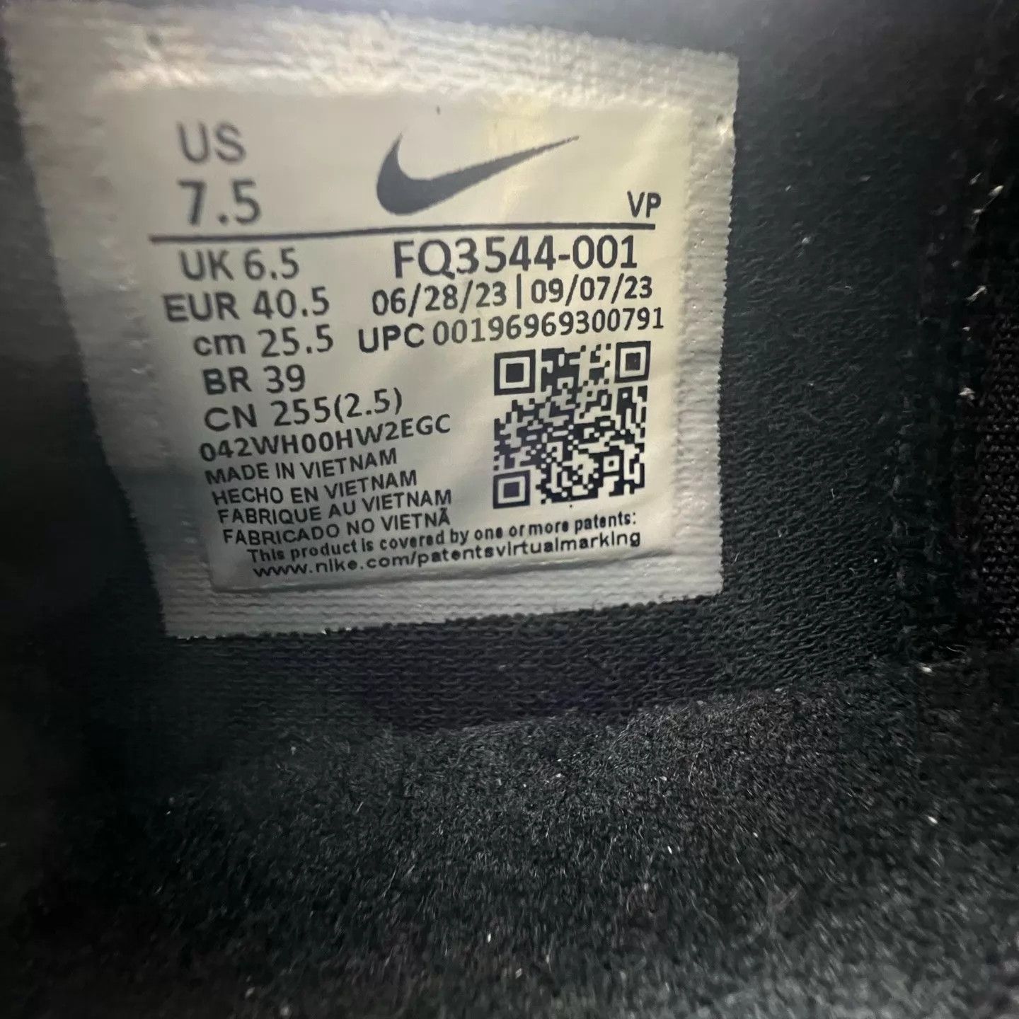 Nike Zoom Kobe 4 Black Mamba 40.5 Size US 7.5 / EU 40-41 - 7 Thumbnail