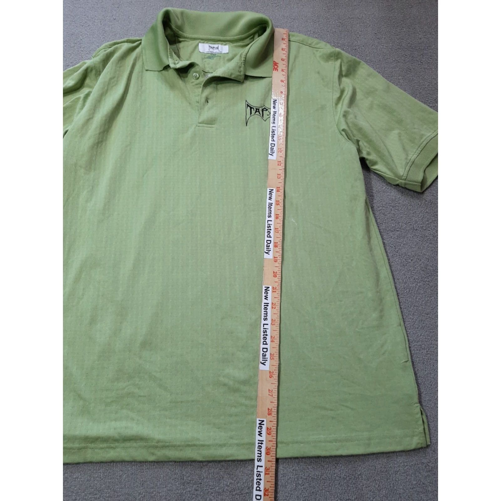 Vintage Gear Polo Shirt Mens Large Green Short Sleeve Golf Embordered Size US L / EU 52-54 / 3 - 4 Thumbnail
