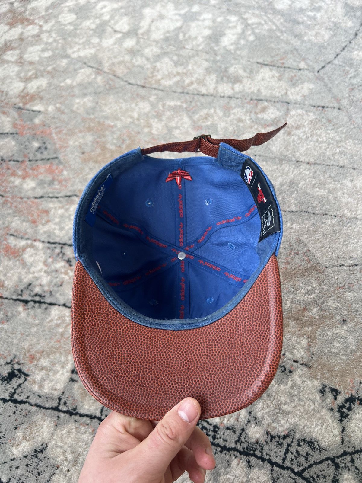 Adidas Adidas Originals Chicago Bulls Cap NBA Size ONE SIZE - 3 Thumbnail