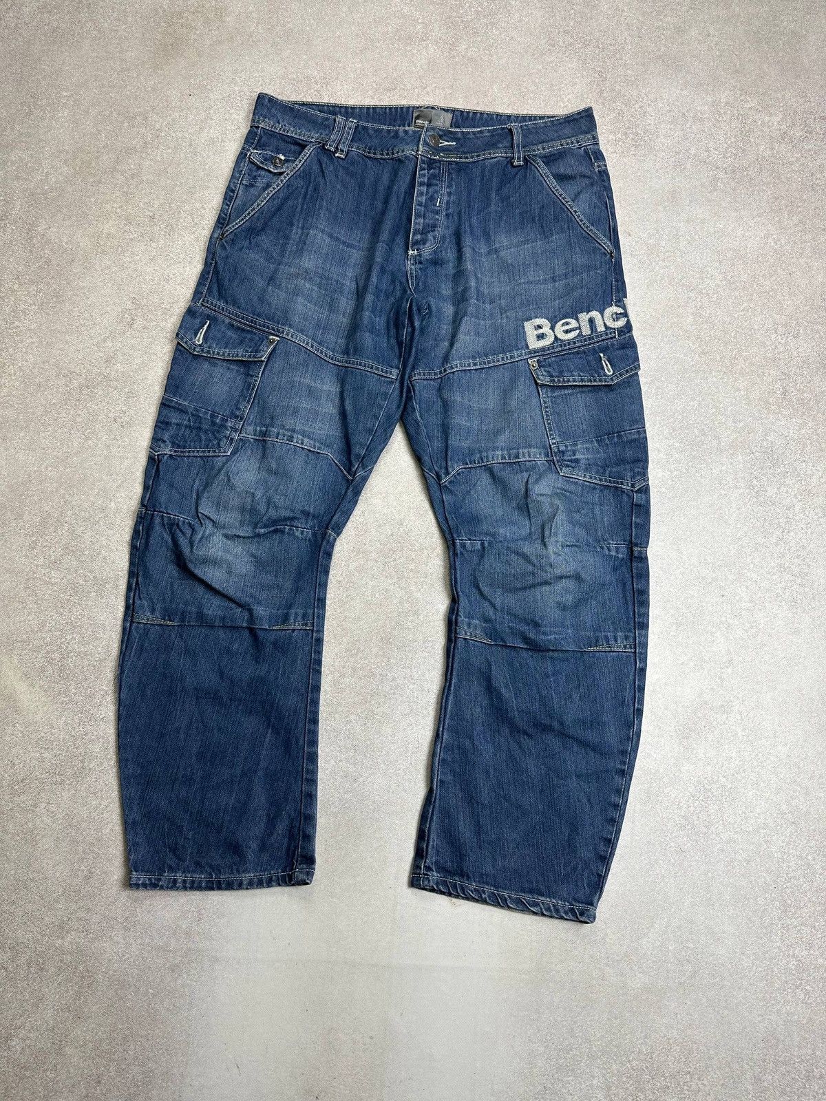 Bench Vintage JPG Bench Archival Moto Baggy Cargo Jeans Hysteric Size US 34 / EU 50 - 2 Thumbnail