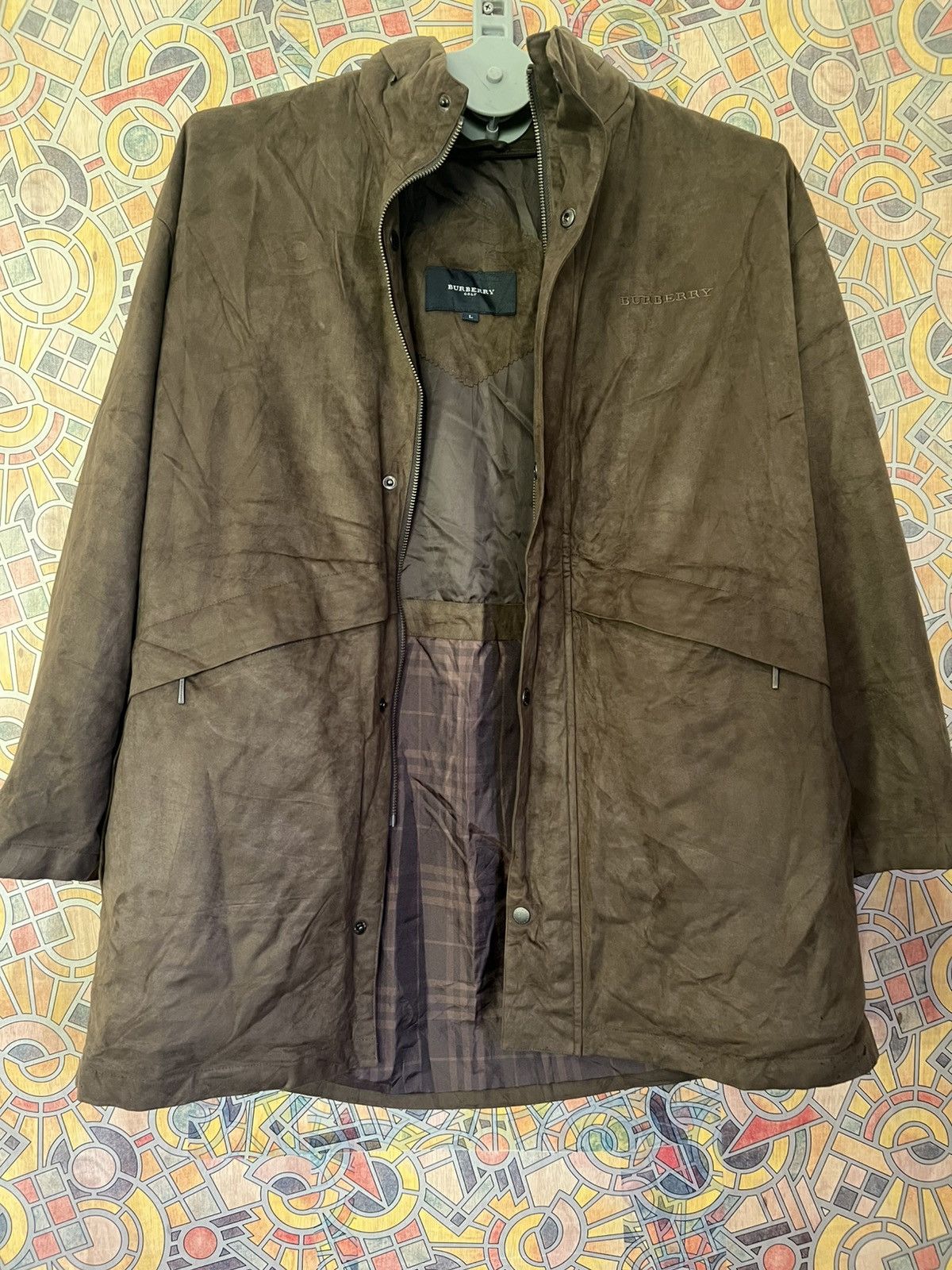 Burberry JACKET BURBERRY x ICONIC JACKET LEATHER. (GJ7) Size US XL / EU 56 / 4 - 19 Thumbnail
