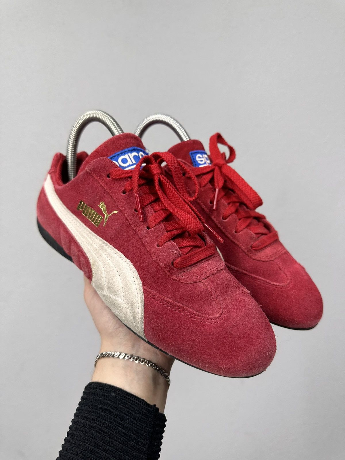 Puma Vintage Sneakers Puma Speed Y2K Avantgarde Red Balenciaga Size US 9 / IT 39 - 2 Thumbnail
