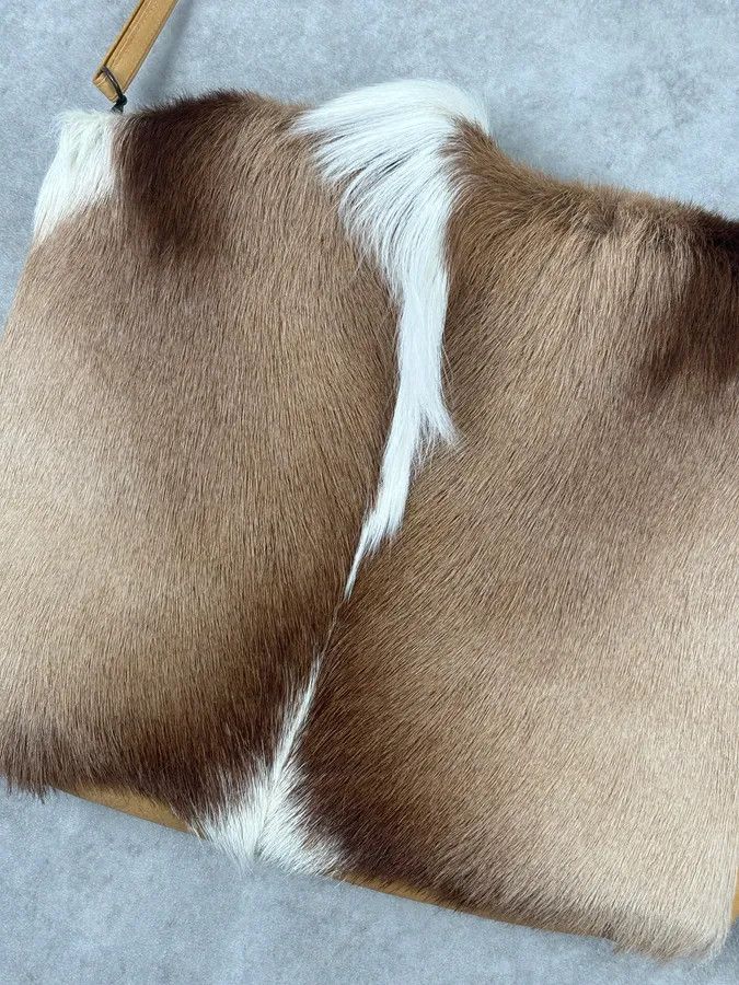 Dries Van Noten SS2015 Dries Van Noten Fur Beige Leather Shoulder Bag Size ONE SIZE - 6 Thumbnail