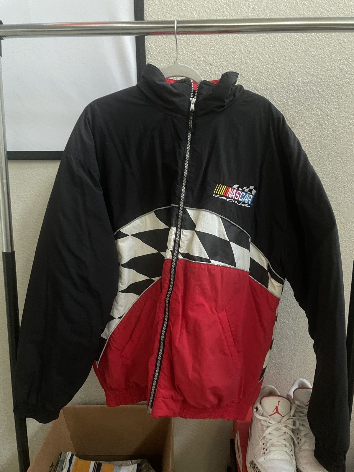 NASCAR × Vintage Vintage NASCAR Racing Jacket Size US XL / EU 56 / 4 - 1 Thumbnail