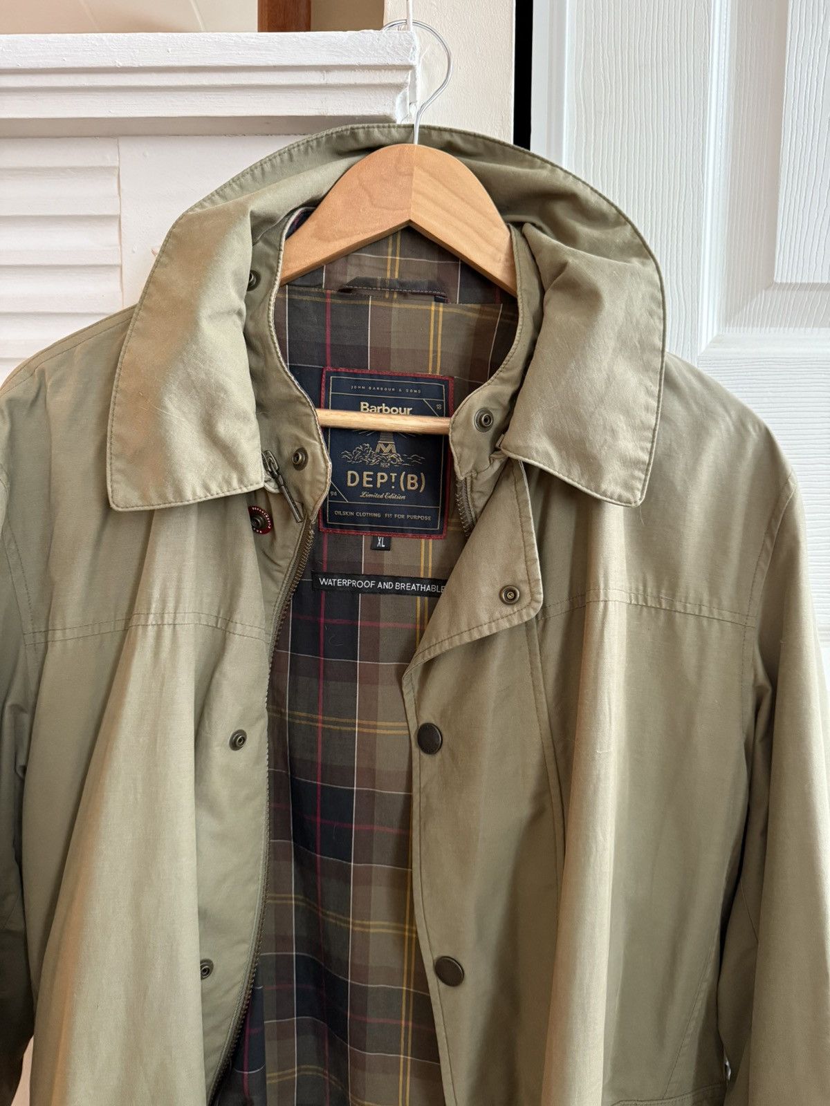 Barbour Barbour Dept. B Limited Edition Rain Jacket Size US XL / EU 56 / 4 - 7 Thumbnail