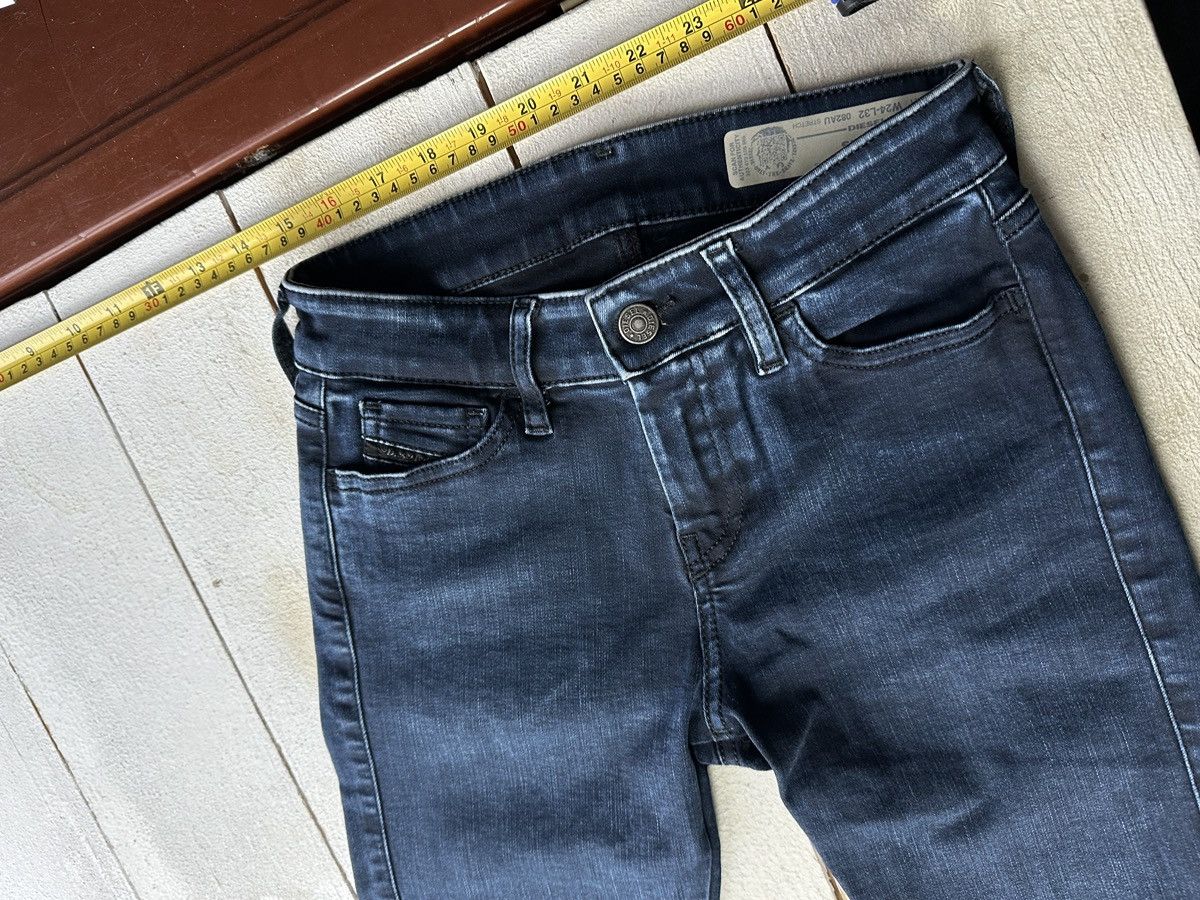 Diesel 🚨 DIESEL AVANT GARDE GOTHIC WOMEN JEANS LOGO IFSIXWASNINE Size 24" / US 00 / IT 34 - 2 Thumbnail