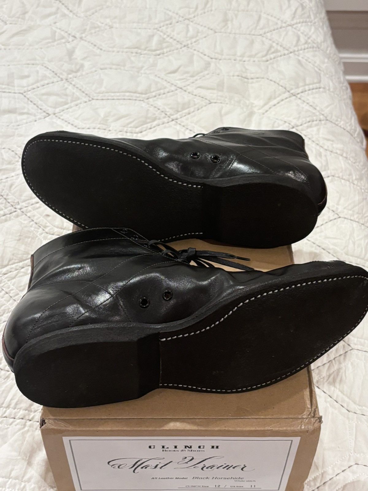 Clinch Boots BRAND NEW Brass Tokyo Clinch Boots Mast
