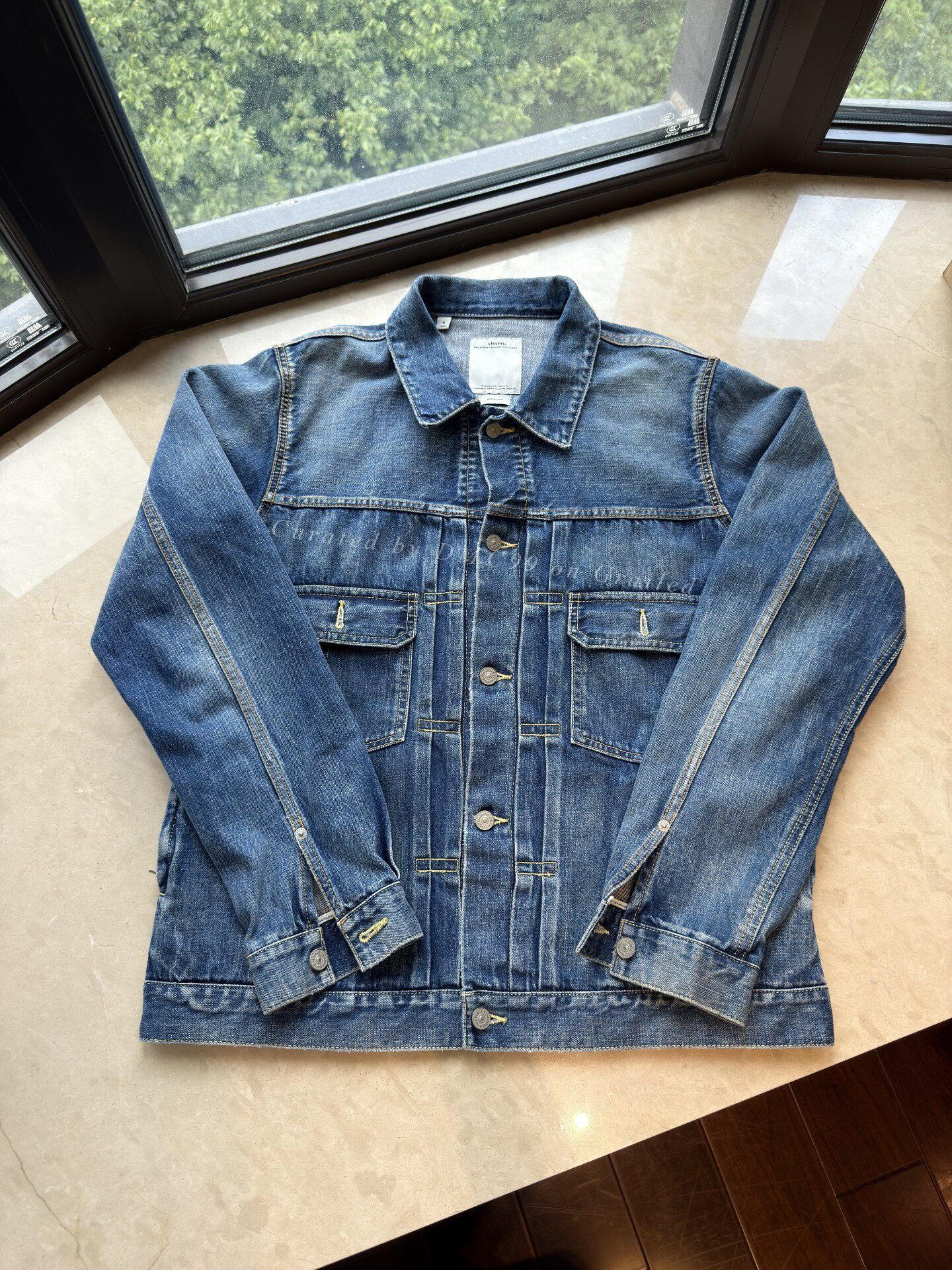 Visvim Visvim DMGD-1001 Washed Denim Jacket Size US XXL / EU 58 / 5 - 1 Thumbnail