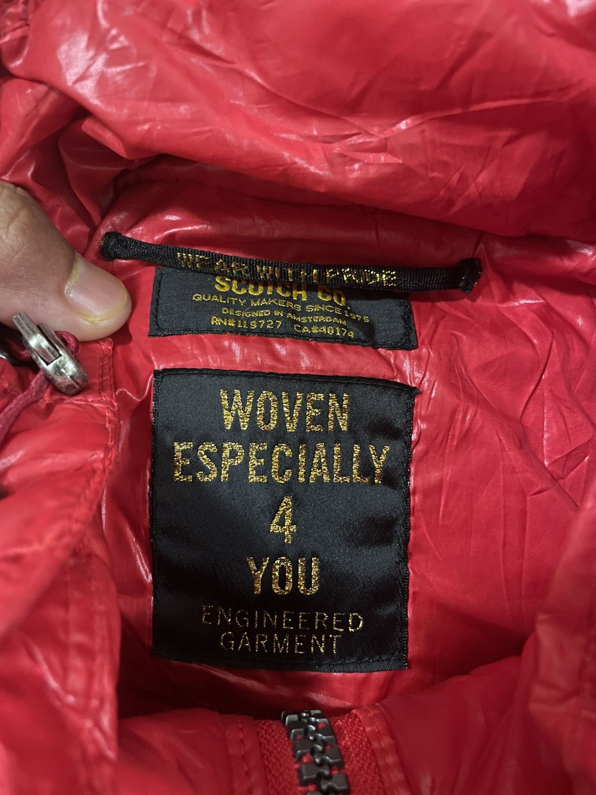 Engineered Garments × Scotch & Soda Scotch x Engineered Garment Light Jacket with Hoodie Size US L / EU 52-54 / 3 - 4 Thumbnail