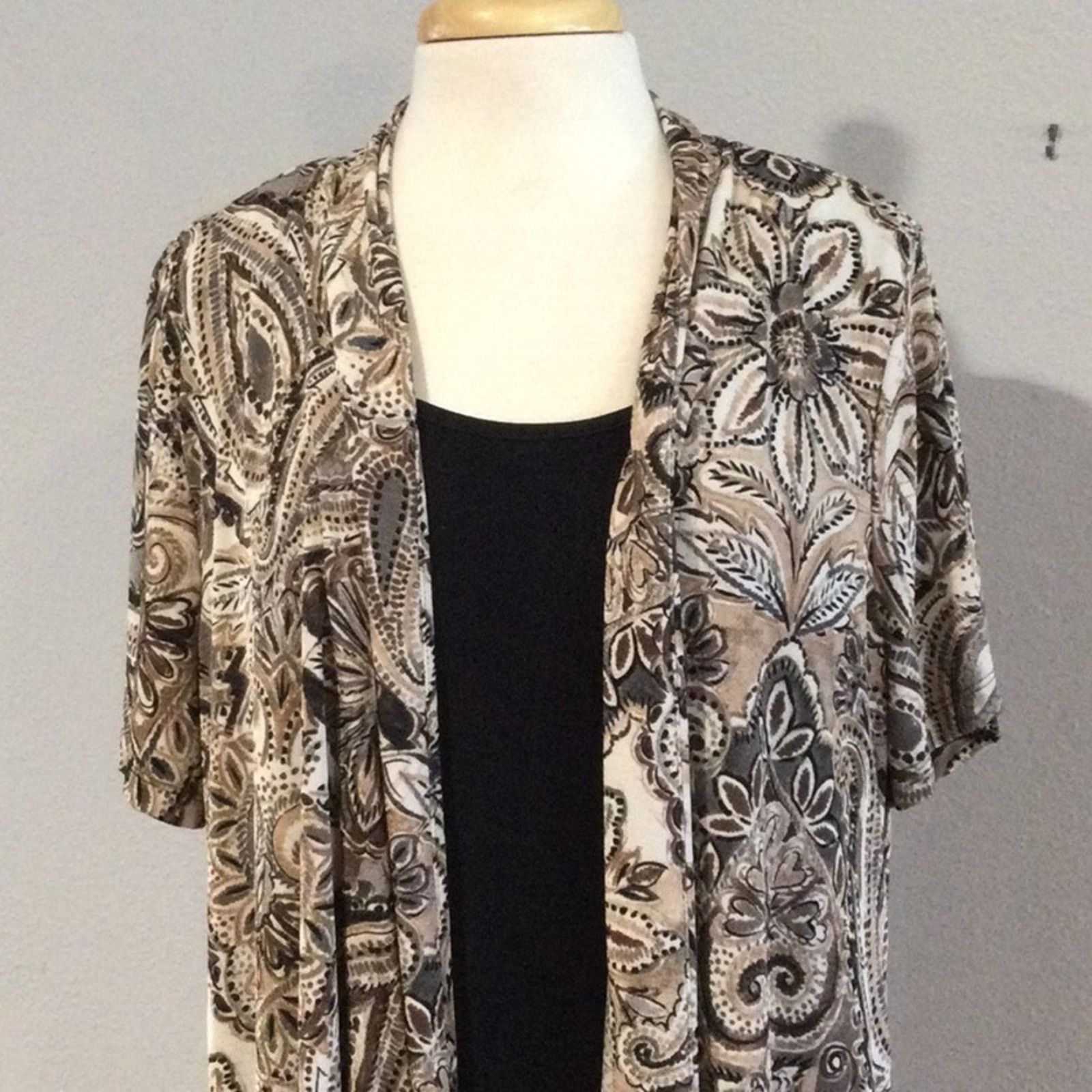 Other Laura Scott Woman Layered 2 in 1Tunic Size 16-18 Size XXL / US 16-18 / IT 52-54 - 2 Thumbnail