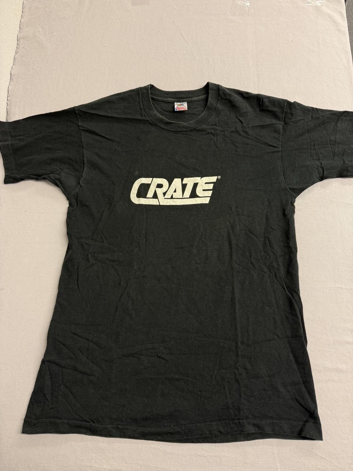 Fruit Of The Loom Vintage Crate Amplifiers T-shirt Guitar Amp Tee - Large Size US L / EU 52-54 / 3 - 1 Thumbnail