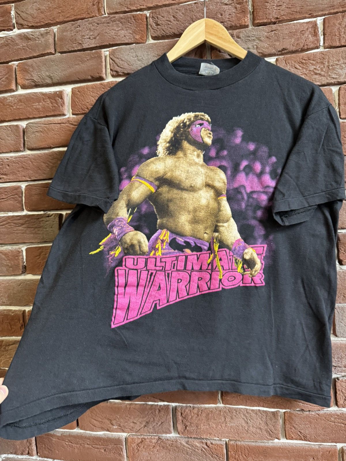 Vintage Vintage 90s The Ultimate Warrior Rare Bootleg Tee WWE WWF S Size US S / EU 44-46 / 1 - 2 Thumbnail